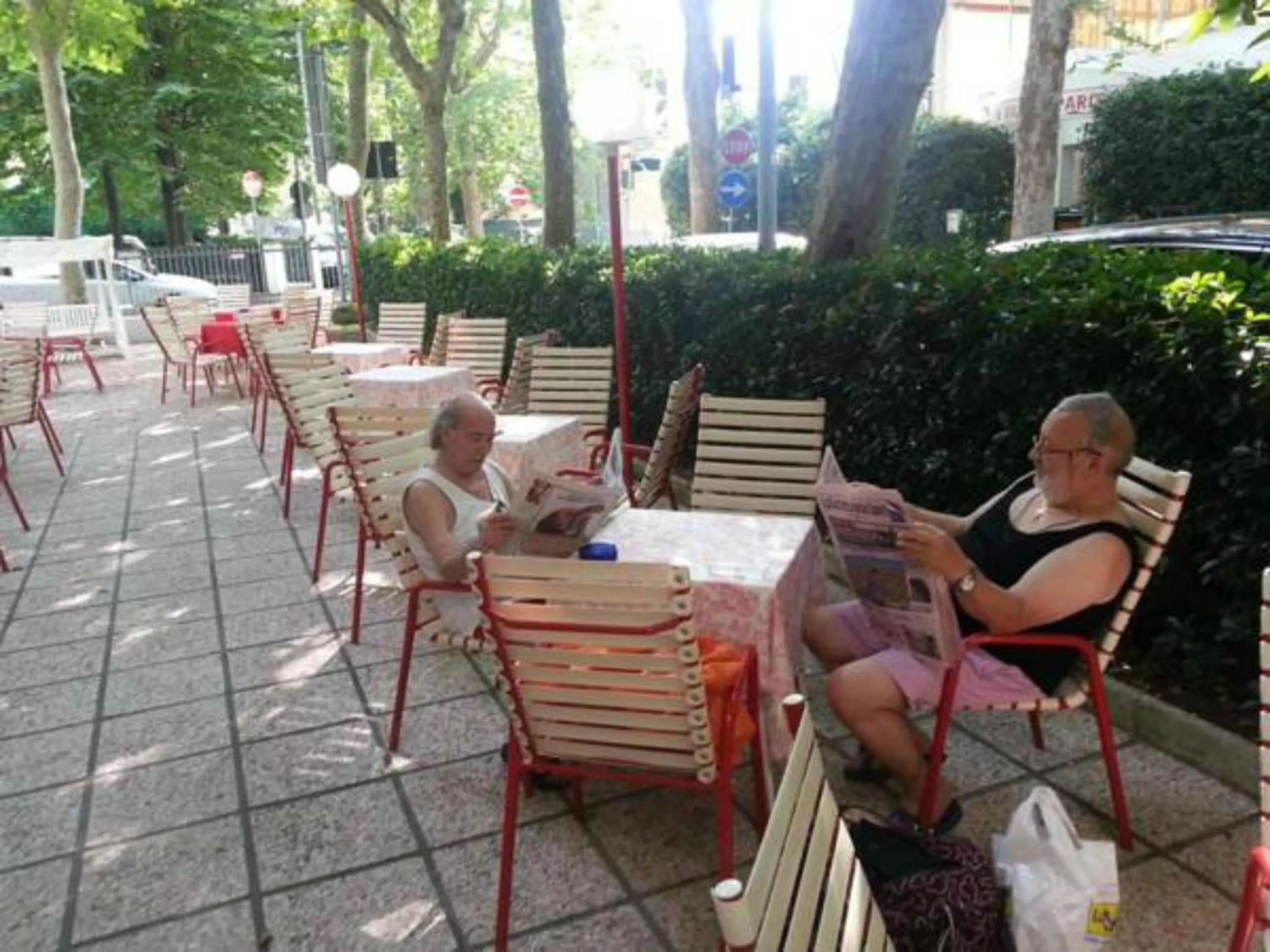 Garden in Hotel Irene