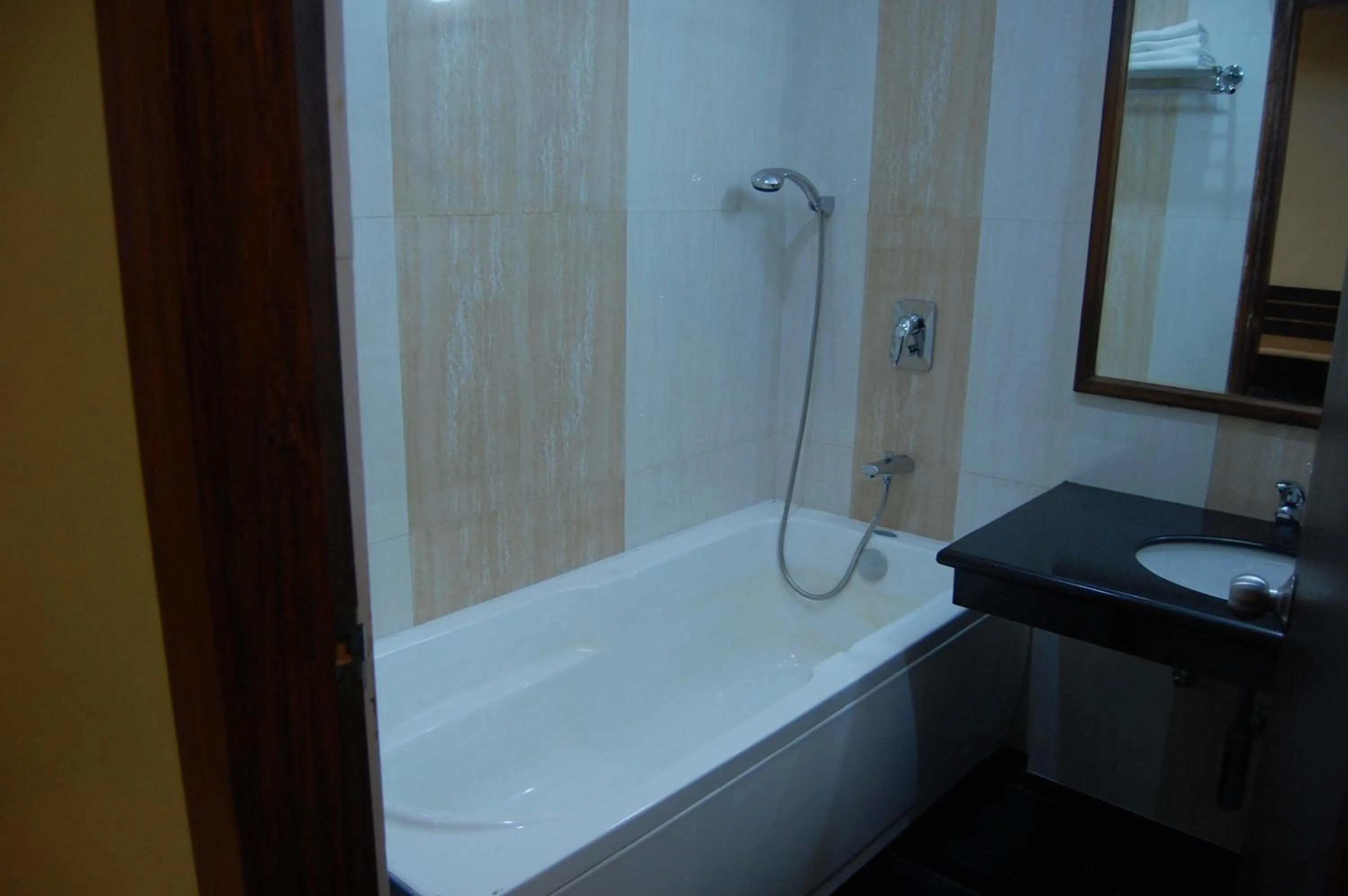 Bathroom in Hotel Sidharth