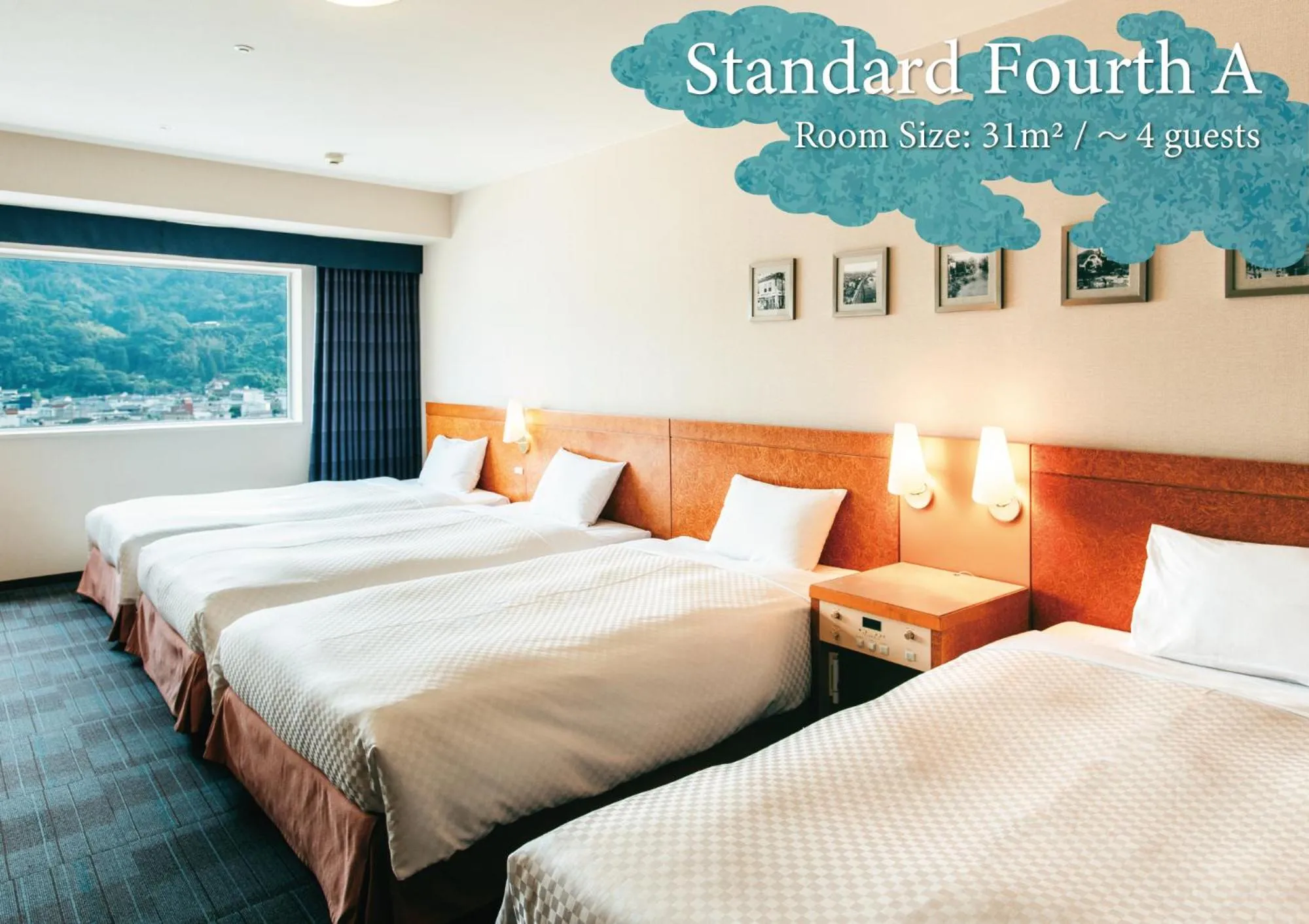 Photo of the whole room, Bed in KAMENOI HOTEL Beppu