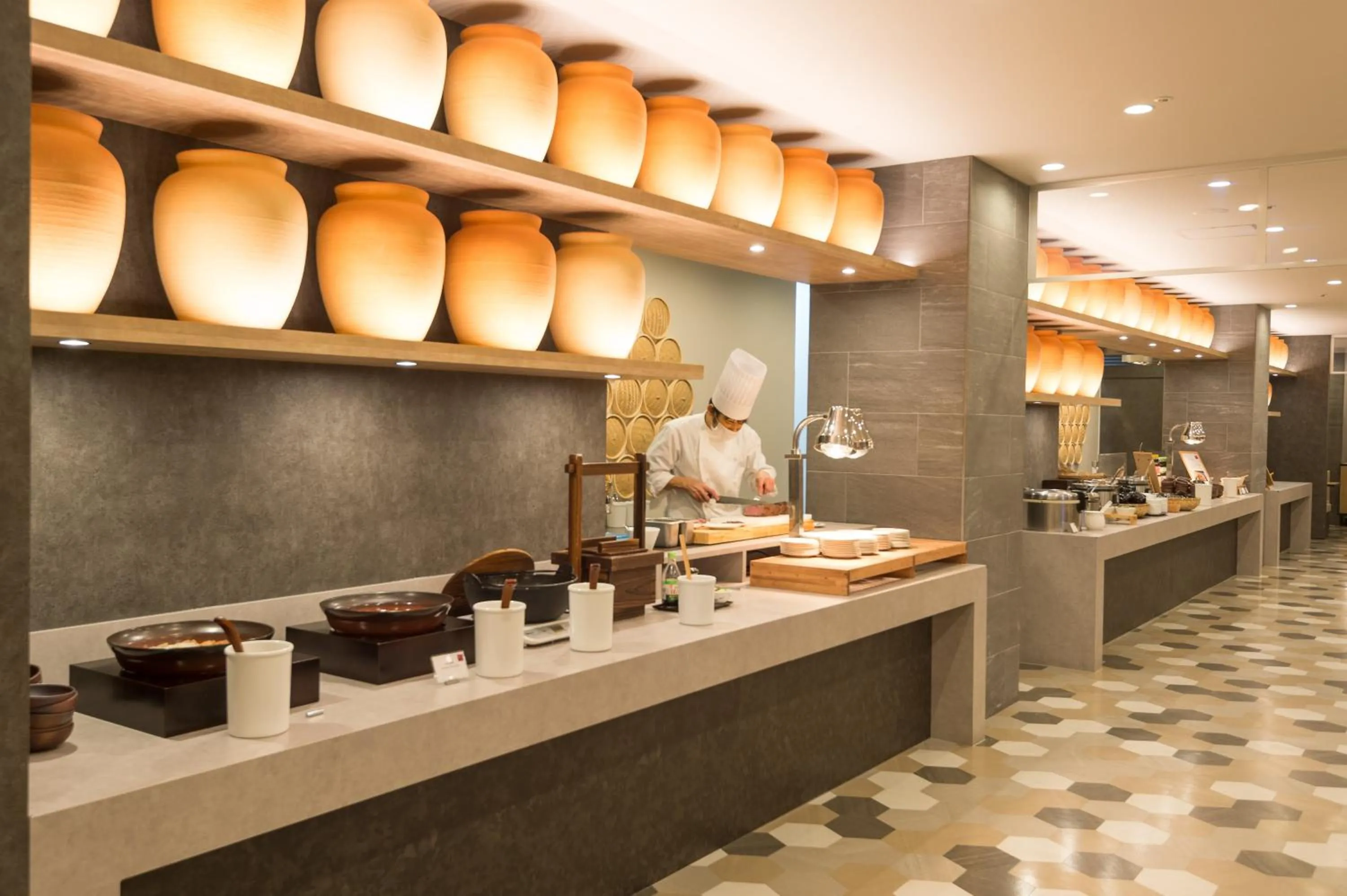 Restaurant/places to eat in KAMENOI HOTEL Beppu