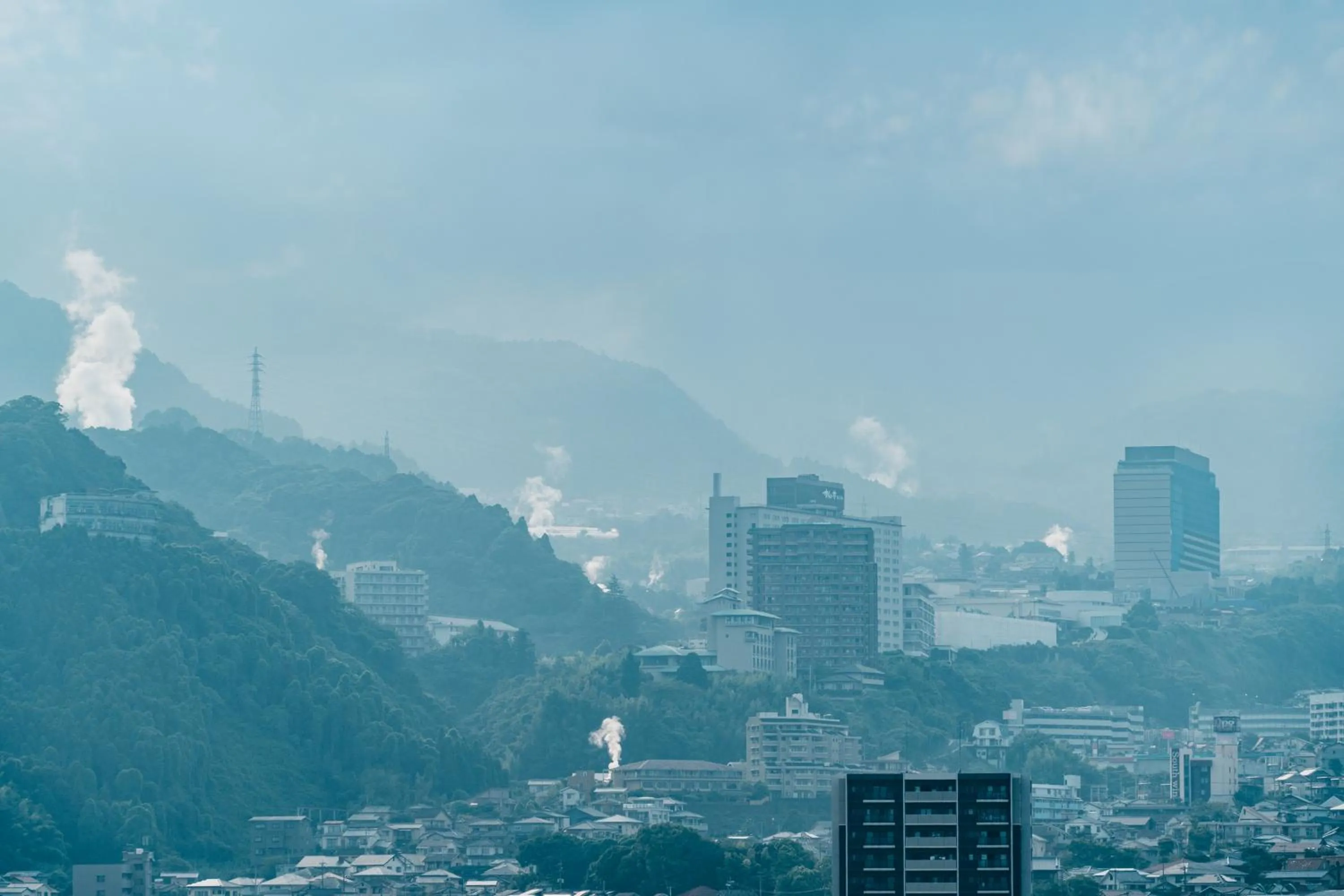 City view in KAMENOI HOTEL Beppu