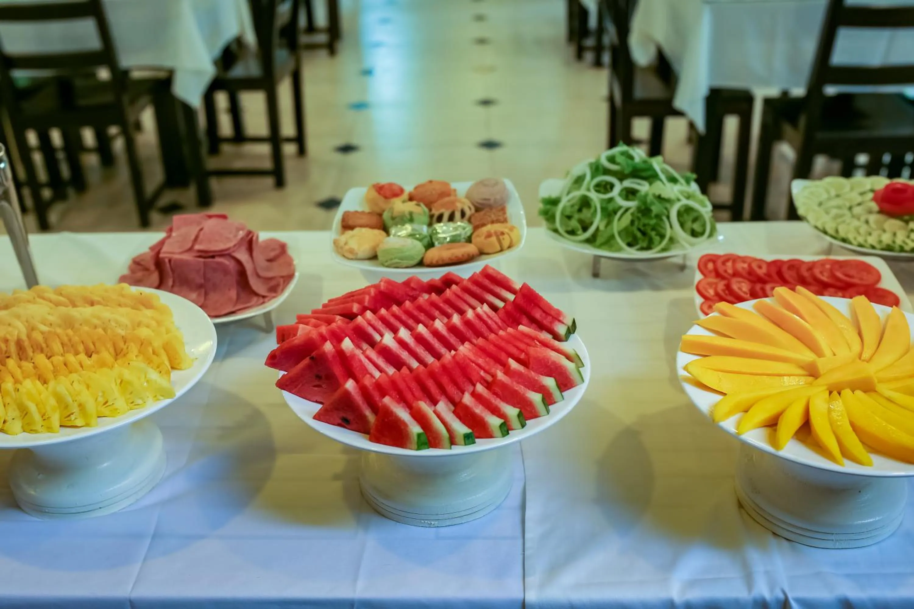 Breakfast in Golden River Hotel