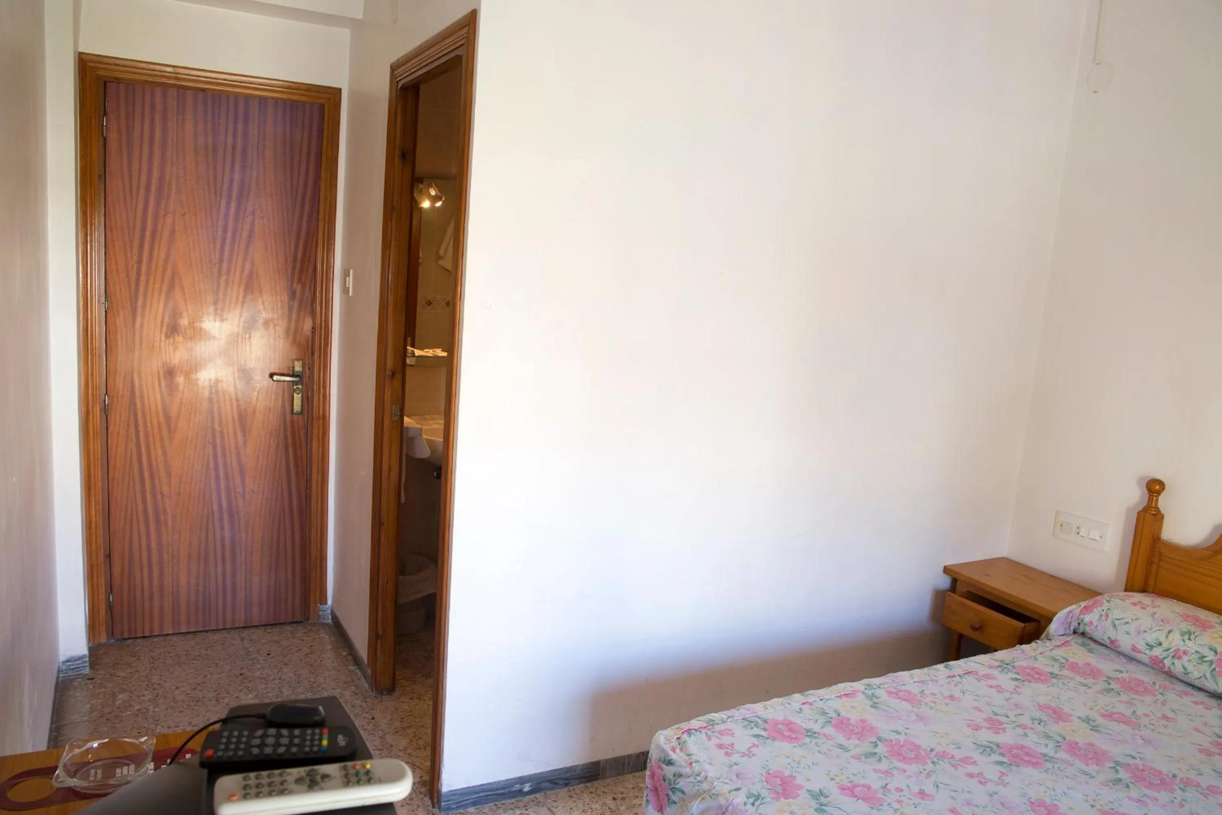 Decorative detail, Bed in Hostal Susi