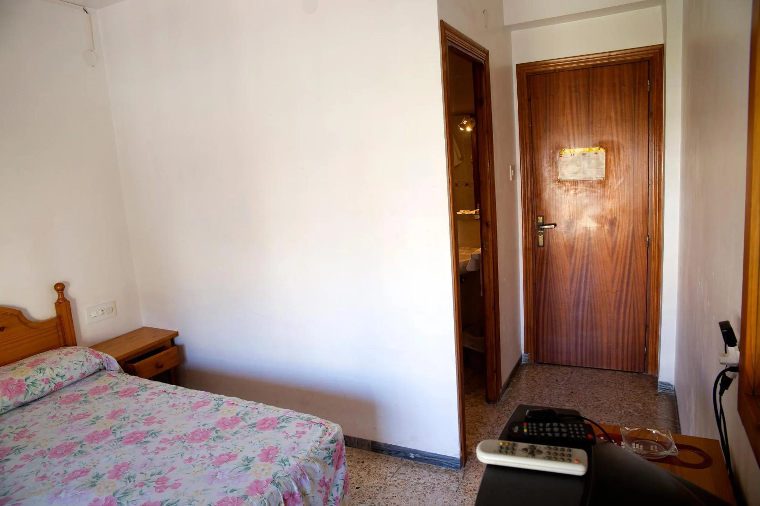 Decorative detail, Bed in Hostal Susi