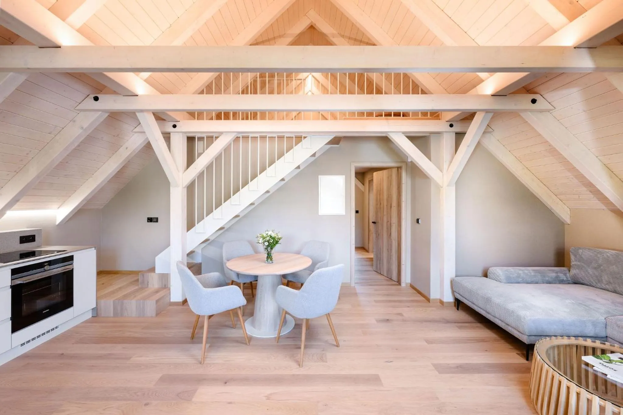 Kitchen or kitchenette in Villa Daniela