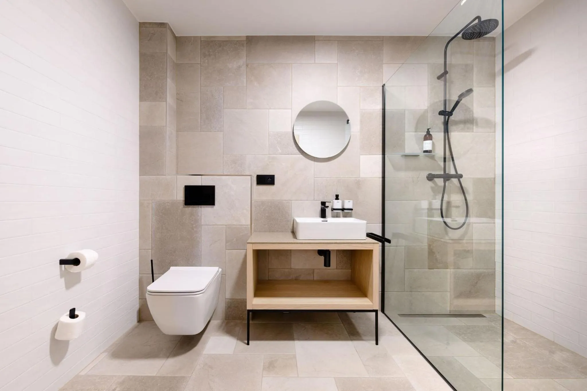 Shower in Villa Daniela