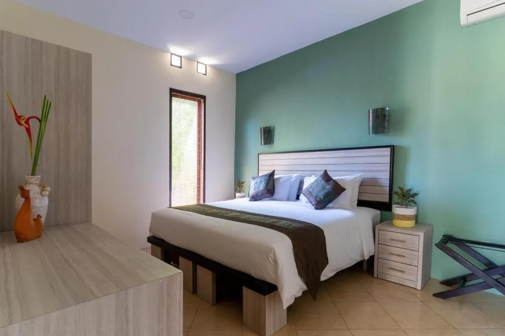 Bed in Benian Villas