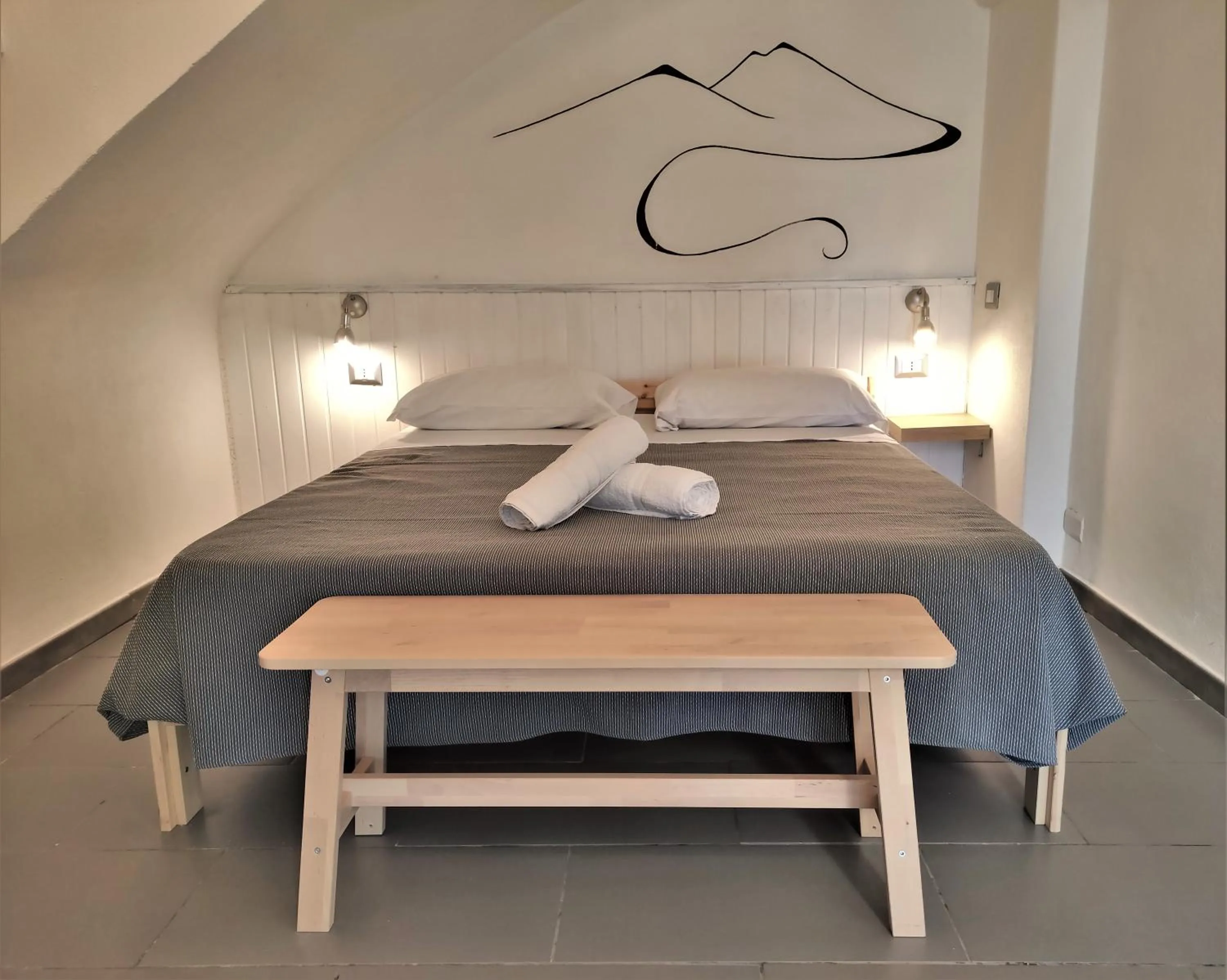 Bedroom in Villa Cinque Pini