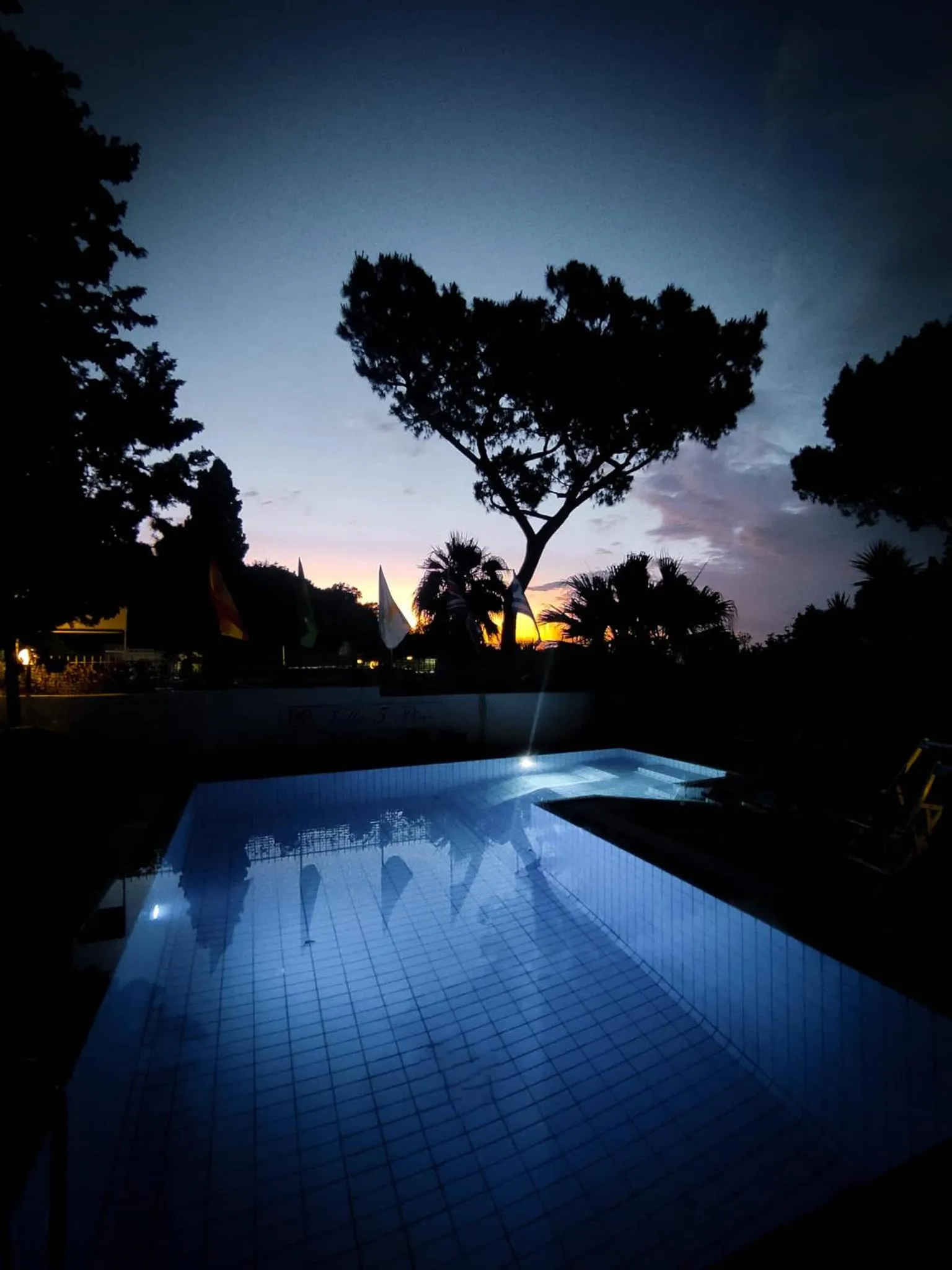 Night in Villa Cinque Pini