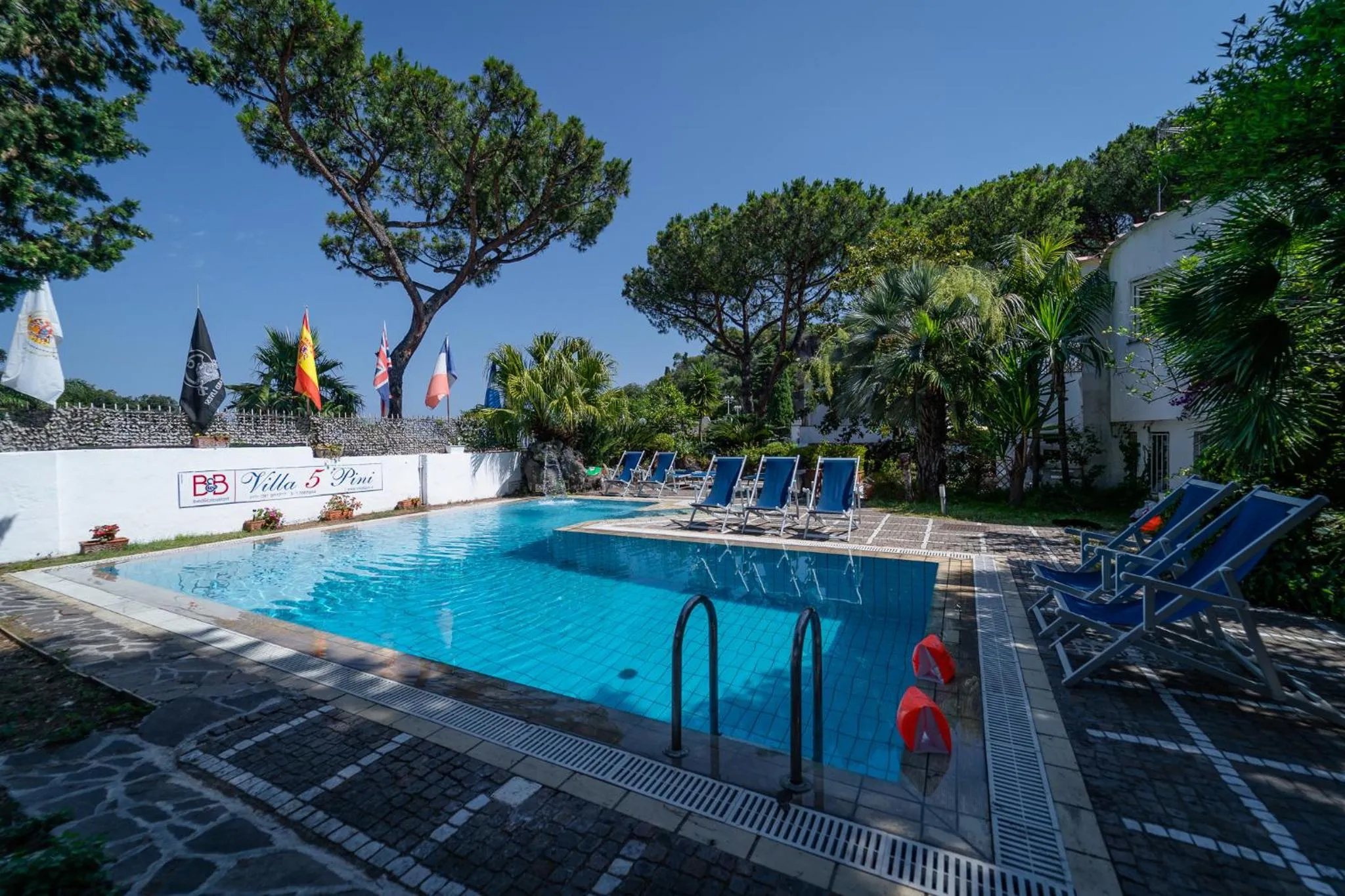 Garden in Villa Cinque Pini