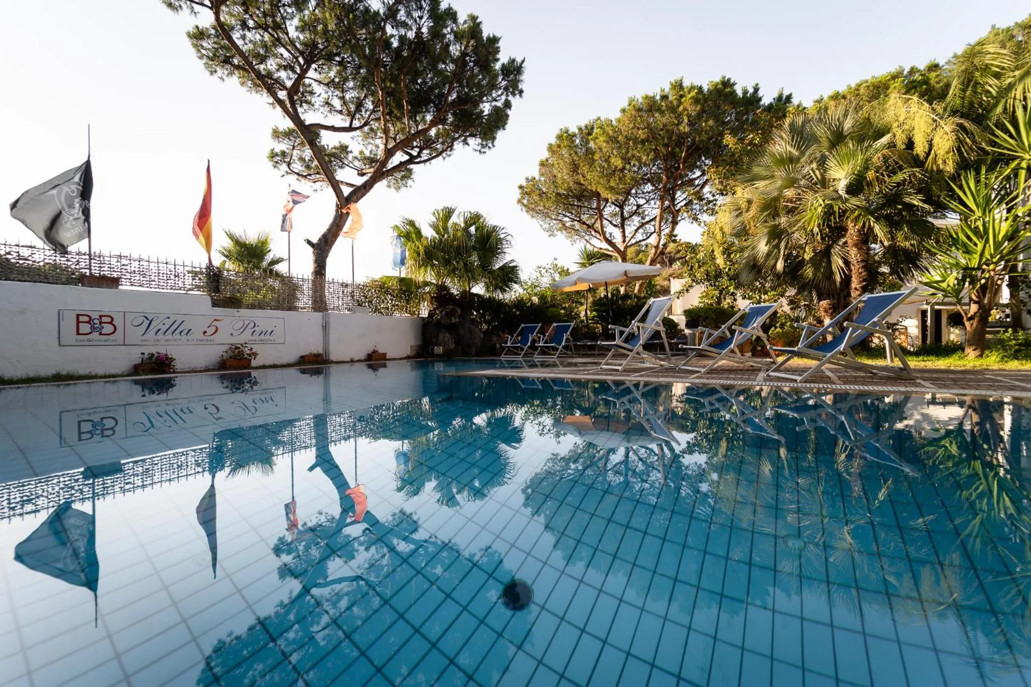 Garden in Villa Cinque Pini