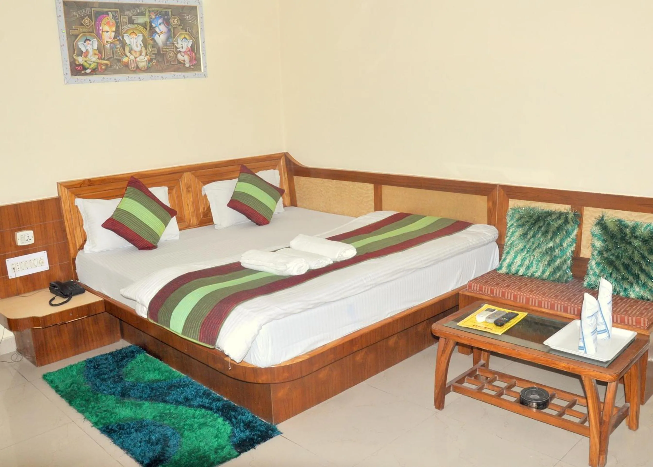 Bedroom, Bed in Cottage Ganga Inn