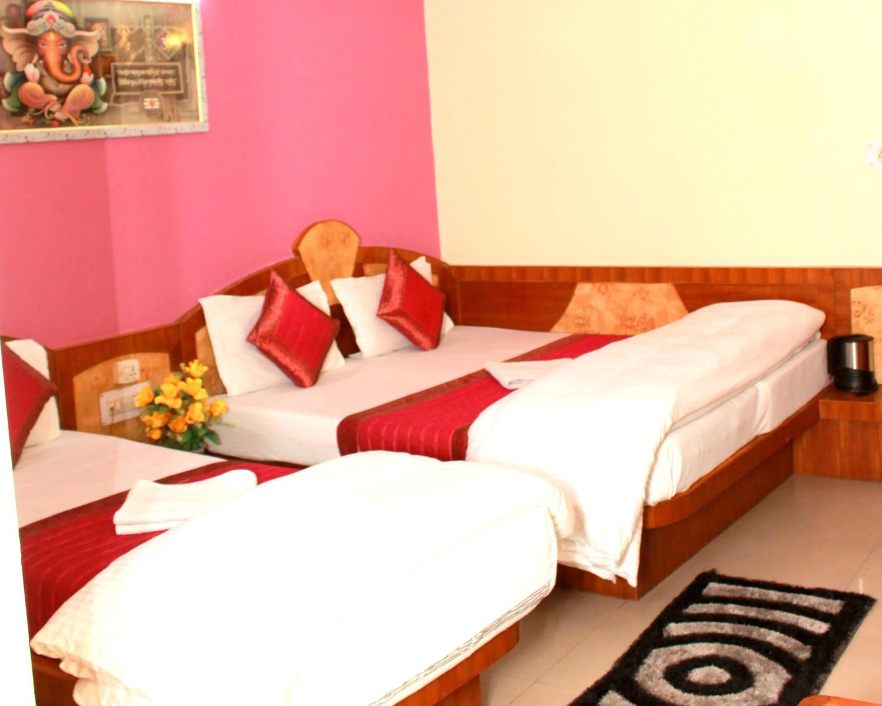 Bed in Cottage Ganga Inn