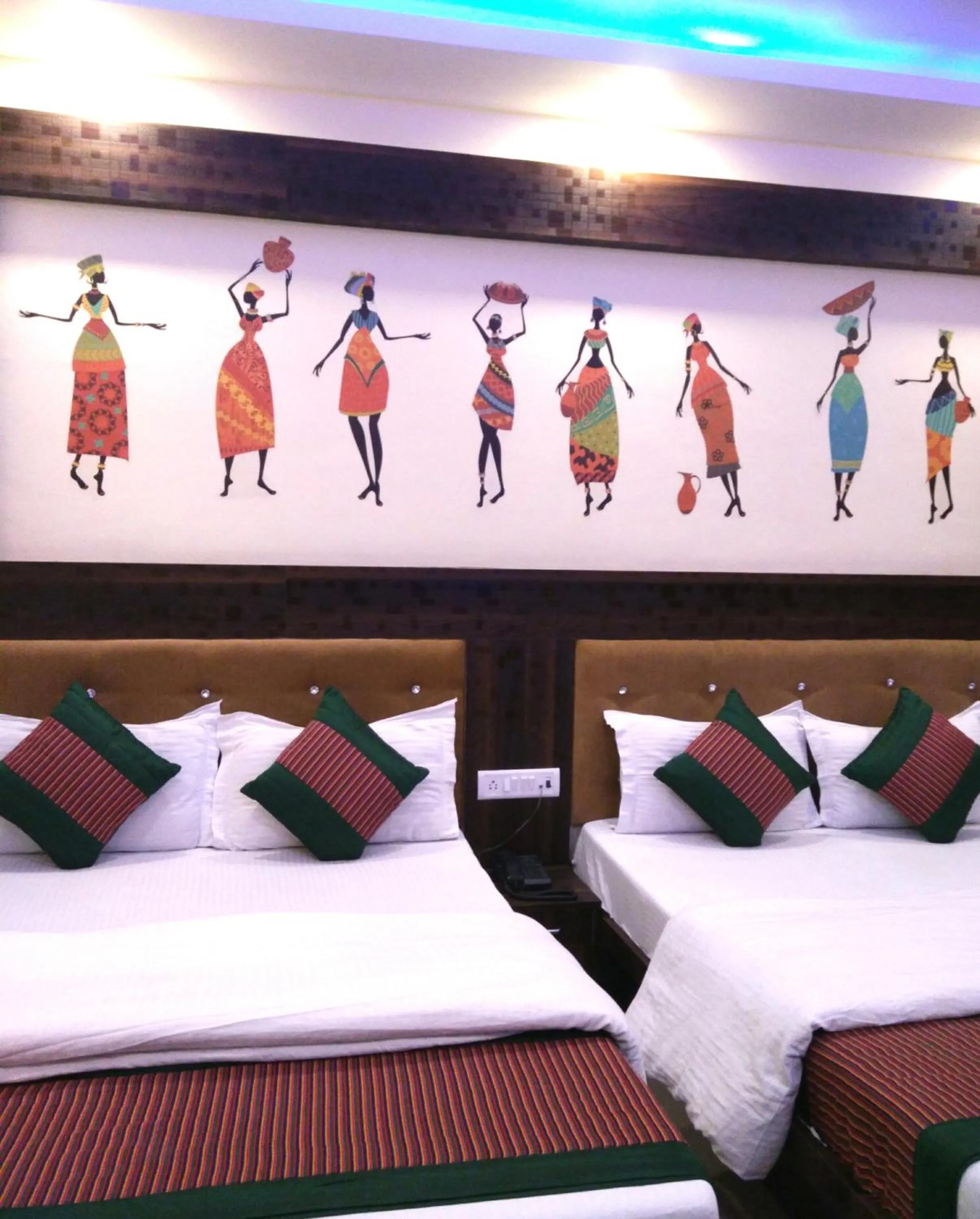 Bedroom, Bed in Cottage Ganga Inn