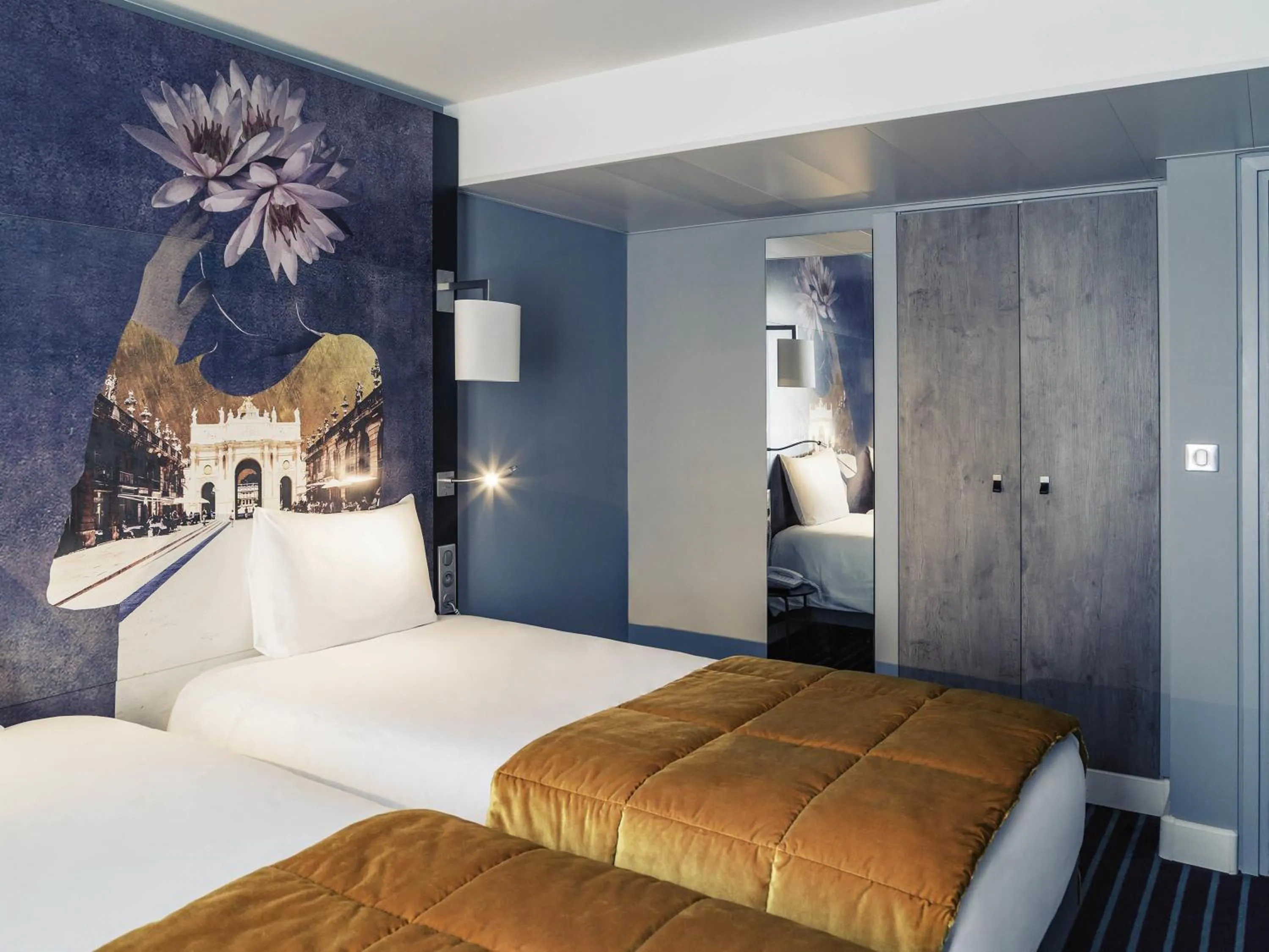 Bedroom, Bed in Mercure Nancy Centre Place Stanislas