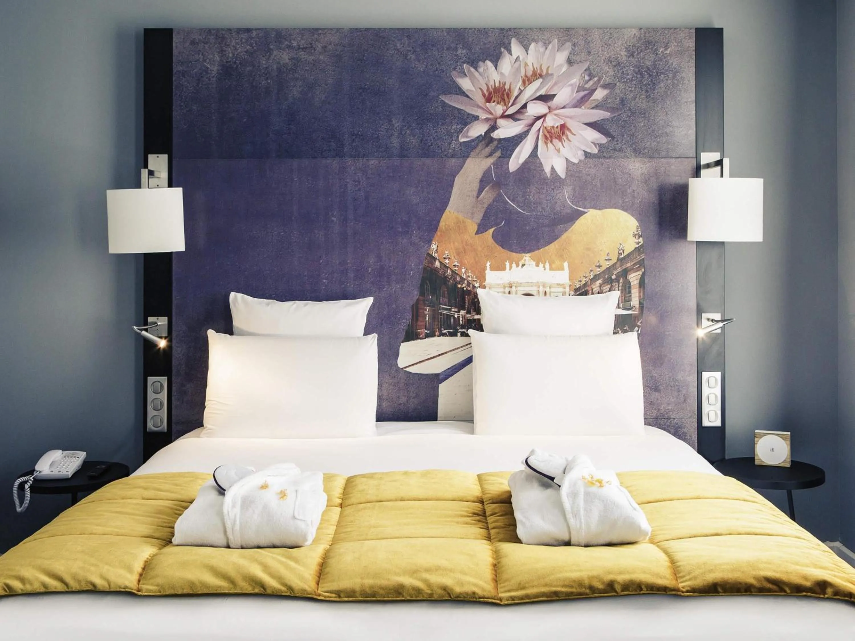 Bedroom, Bed in Mercure Nancy Centre Place Stanislas