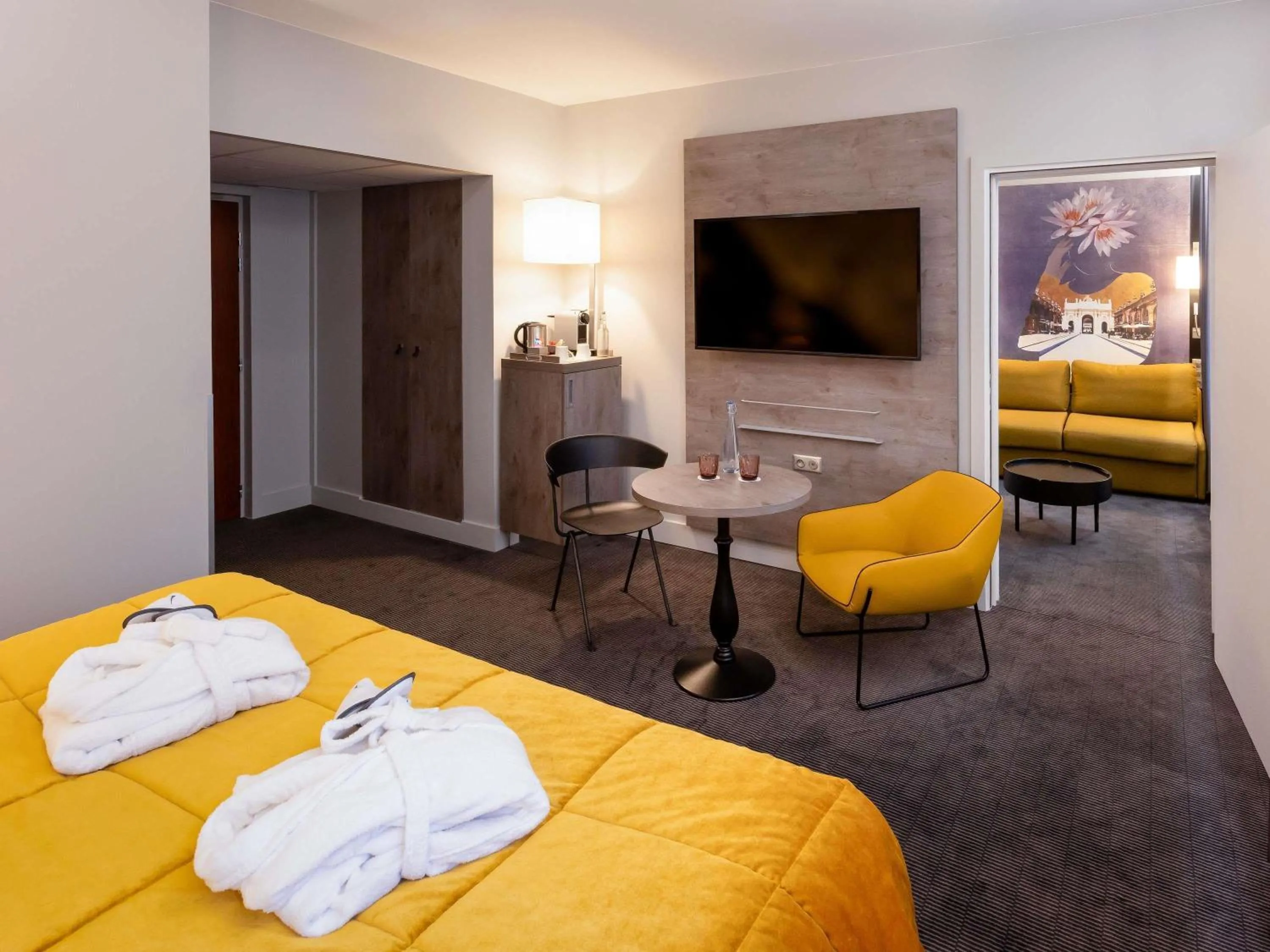 Bedroom, Bed in Mercure Nancy Centre Place Stanislas