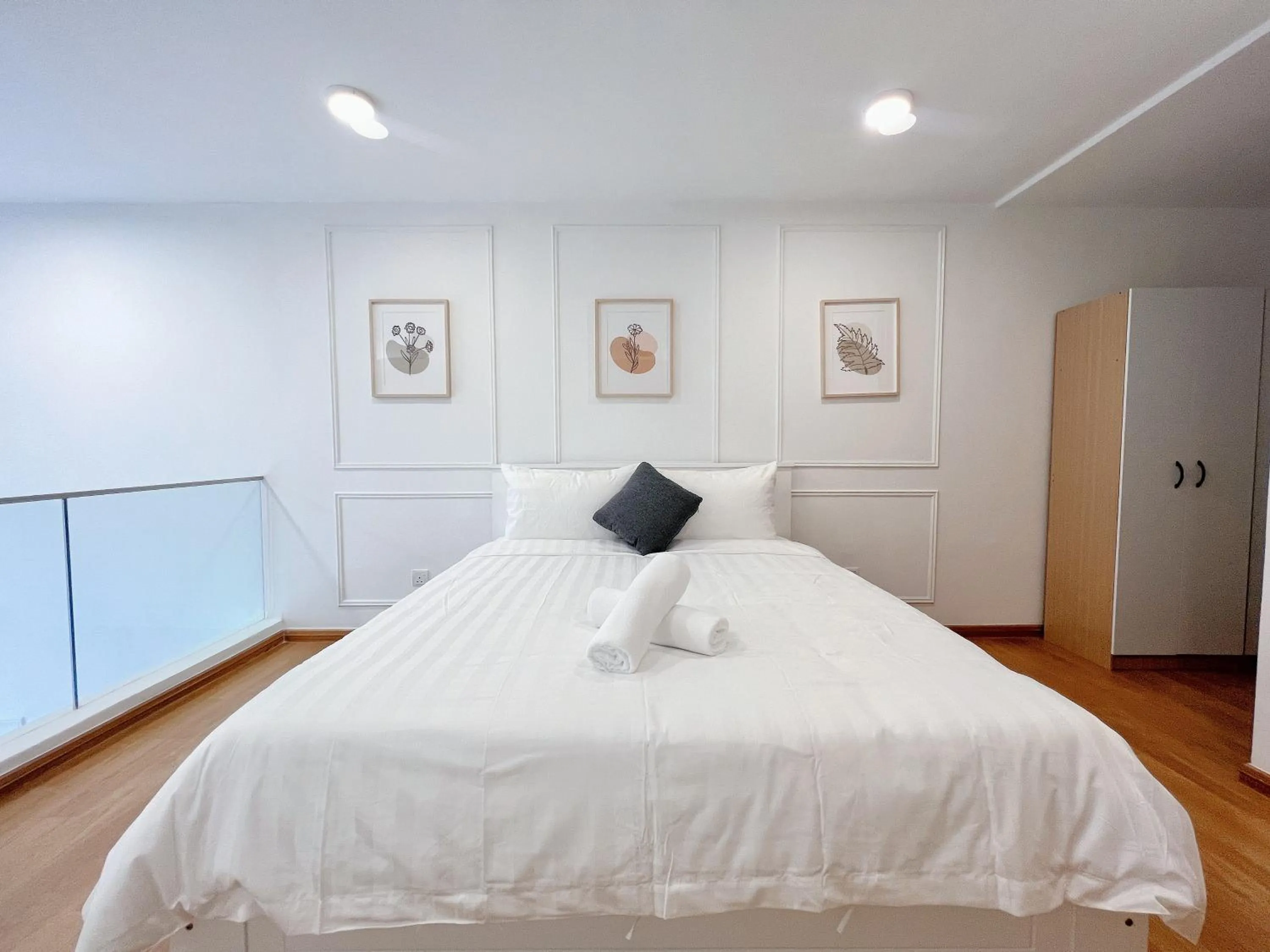 Bedroom, Bed in EkoCheras Suite by MOKA