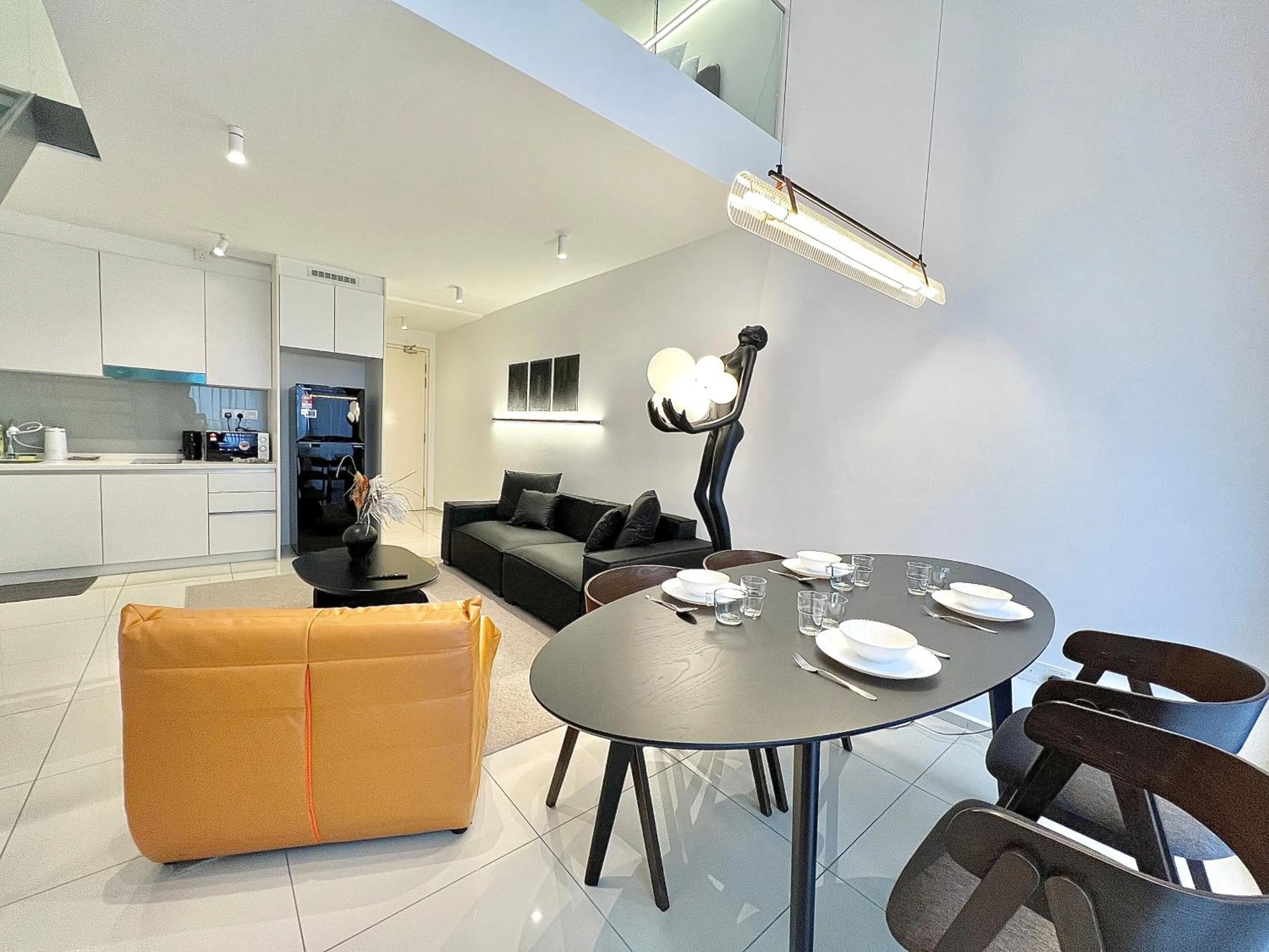 Dining area in EkoCheras Suite by MOKA