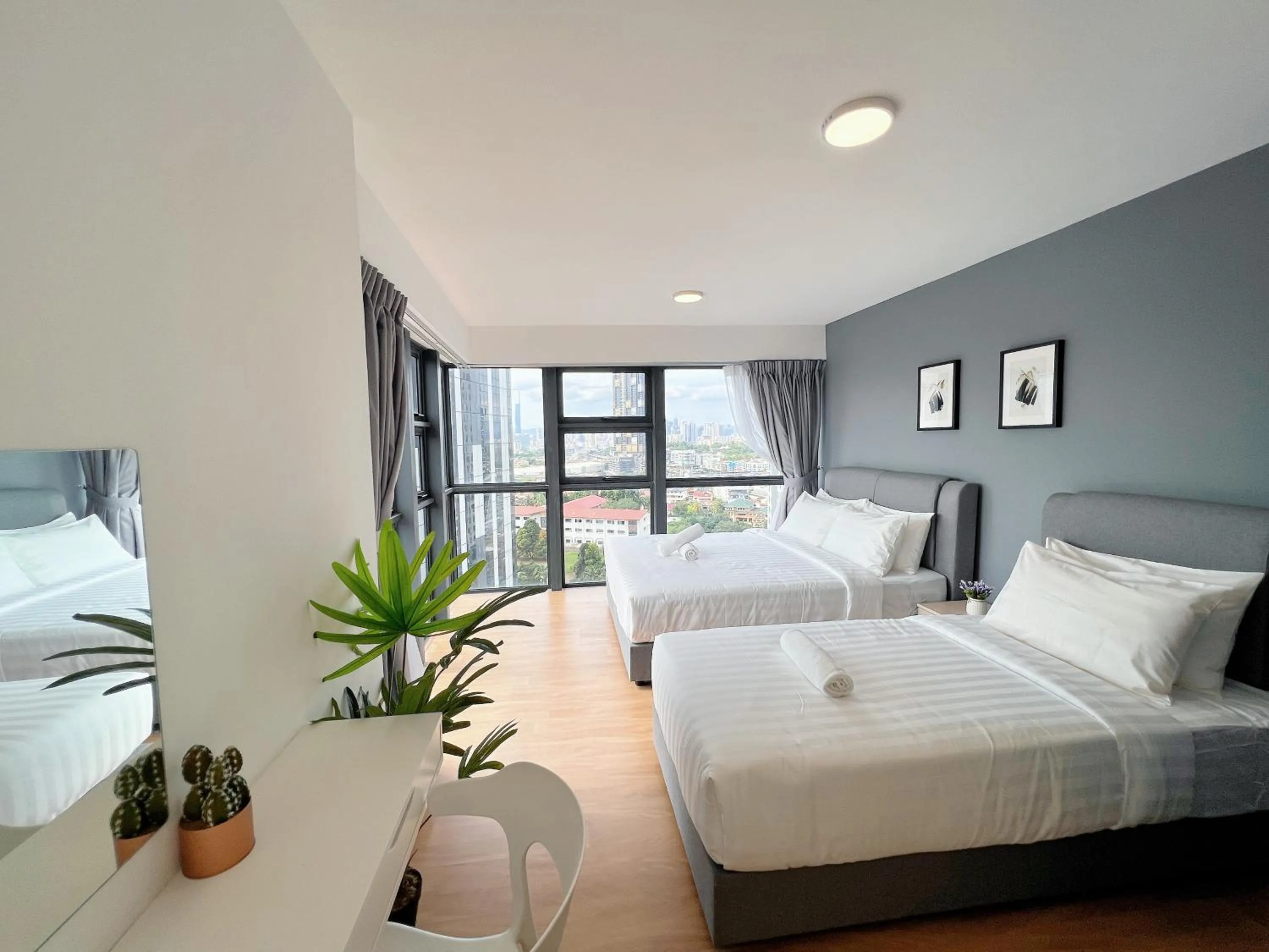 Bed in EkoCheras Suite by MOKA