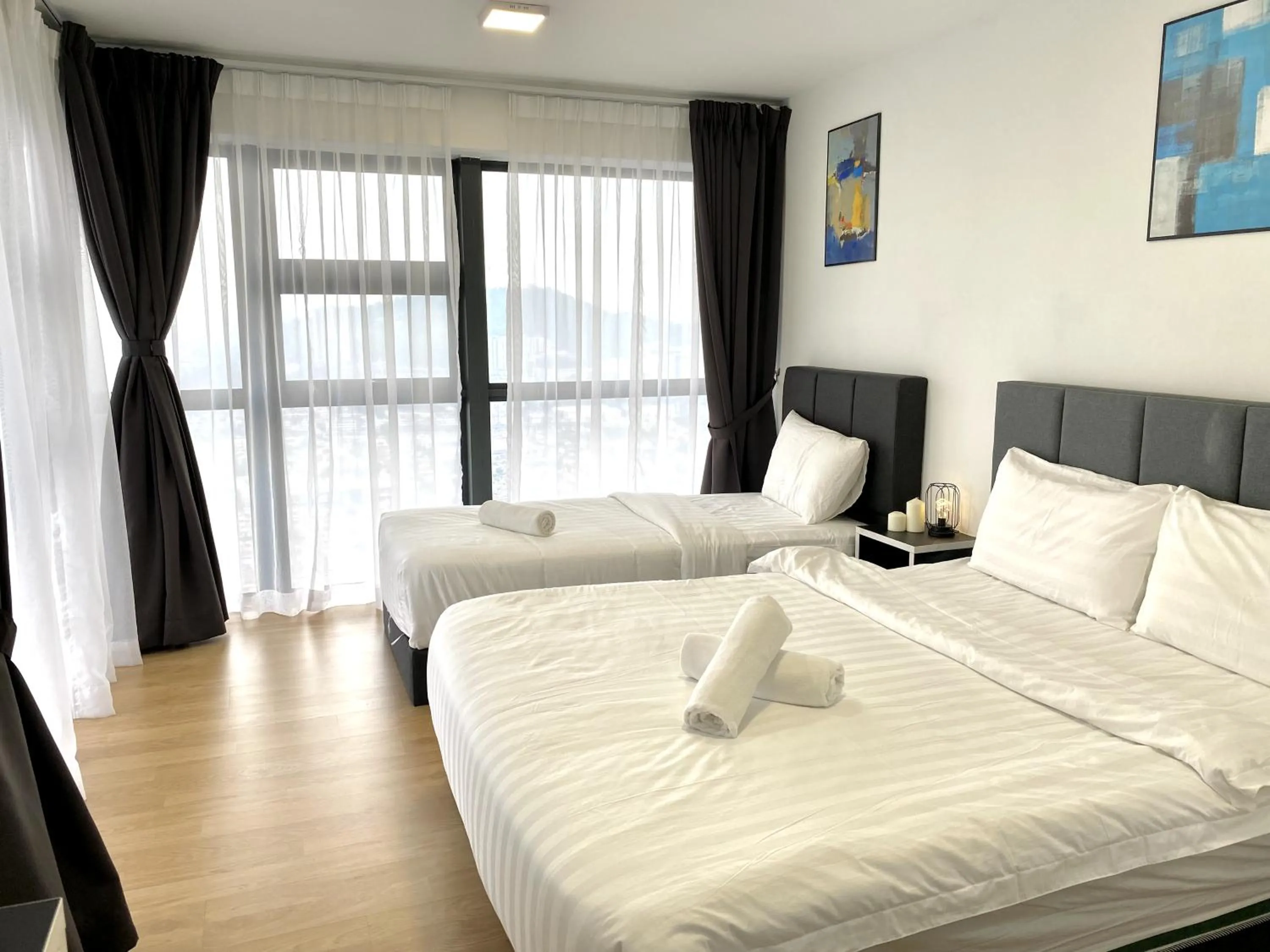 Bed in EkoCheras Suite by MOKA