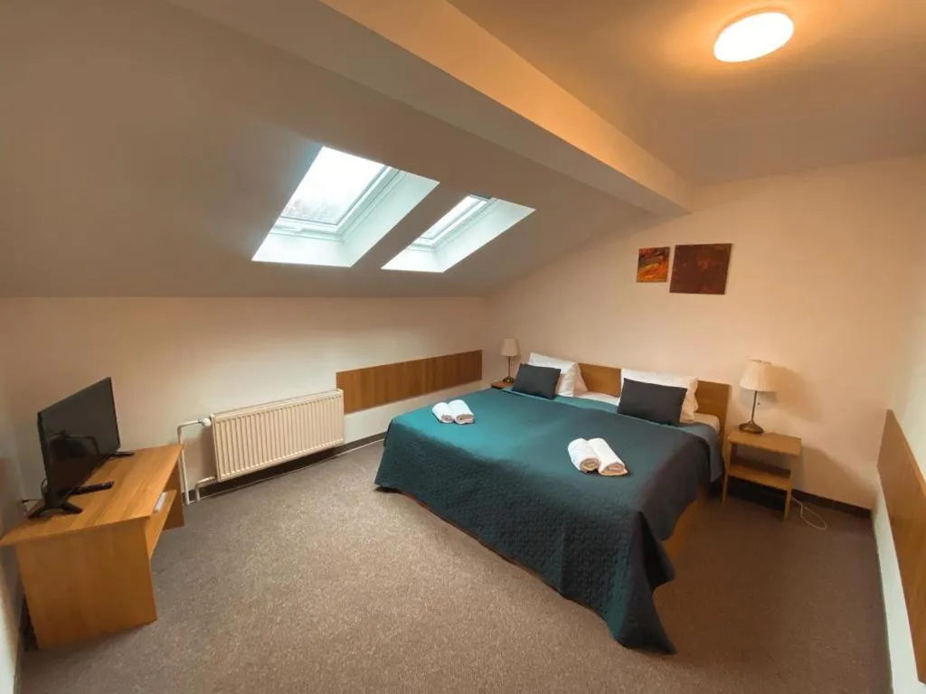 Bed in hotel Nautilus