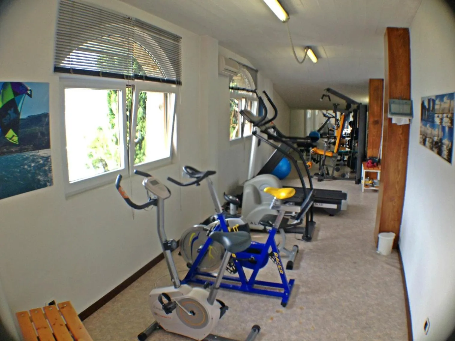 Fitness centre/facilities in Hotel Villa Carmen