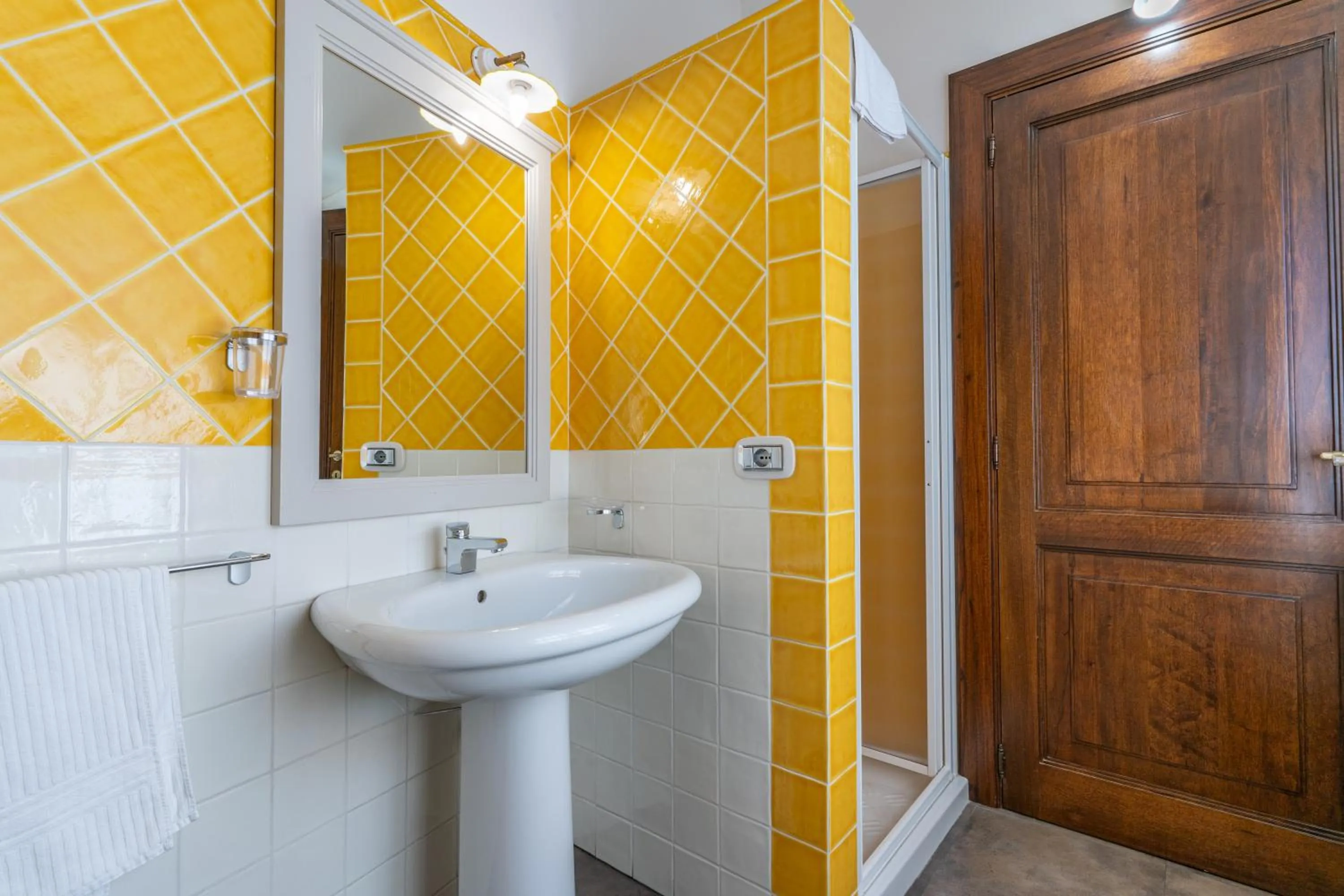 Shower in Albergo Residenziale La Corte