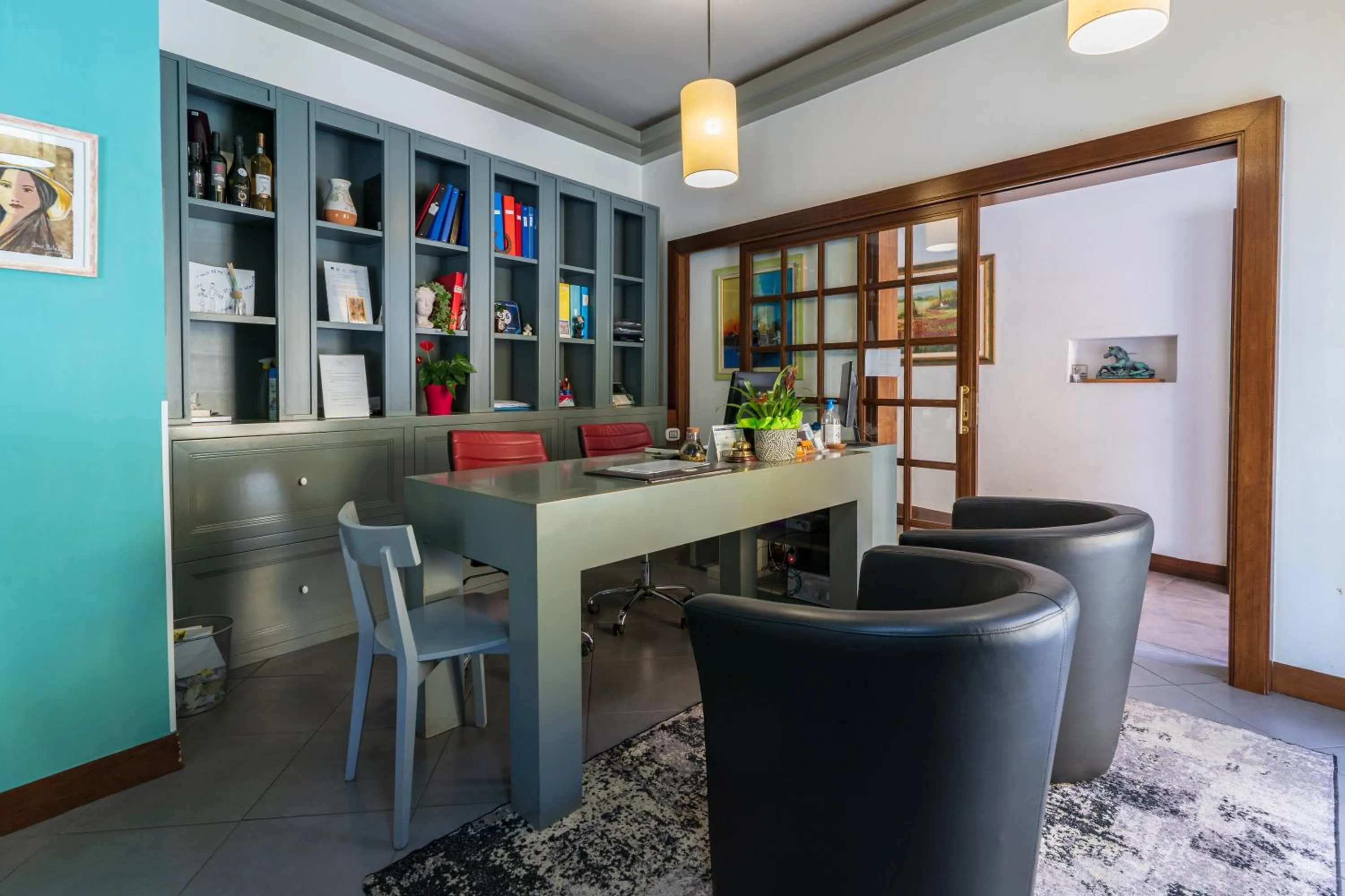 Lobby or reception in Albergo Residenziale La Corte