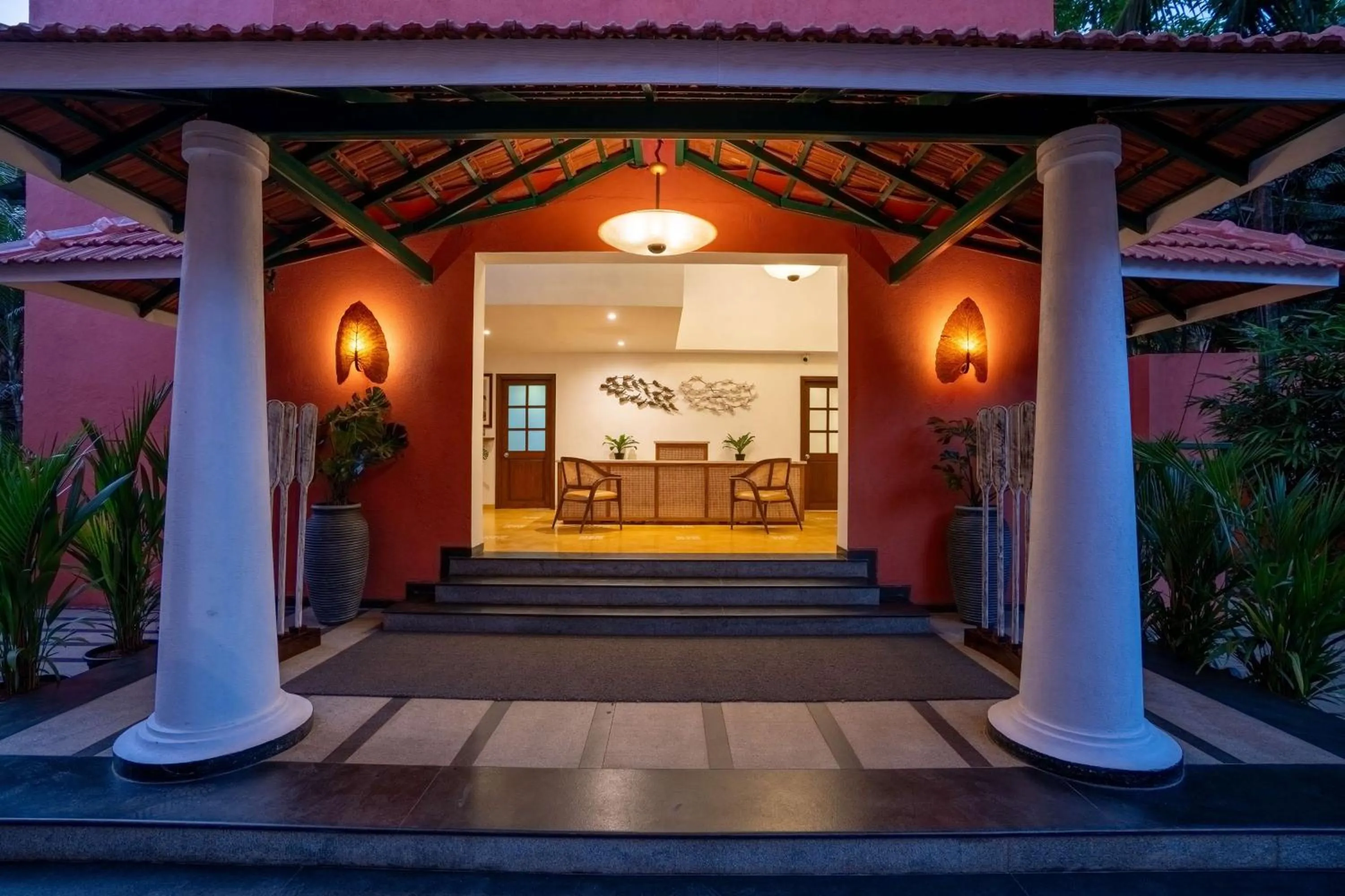 Lobby or reception in Mandrem Beach Resort, a member of Radisson Individuals Retreat