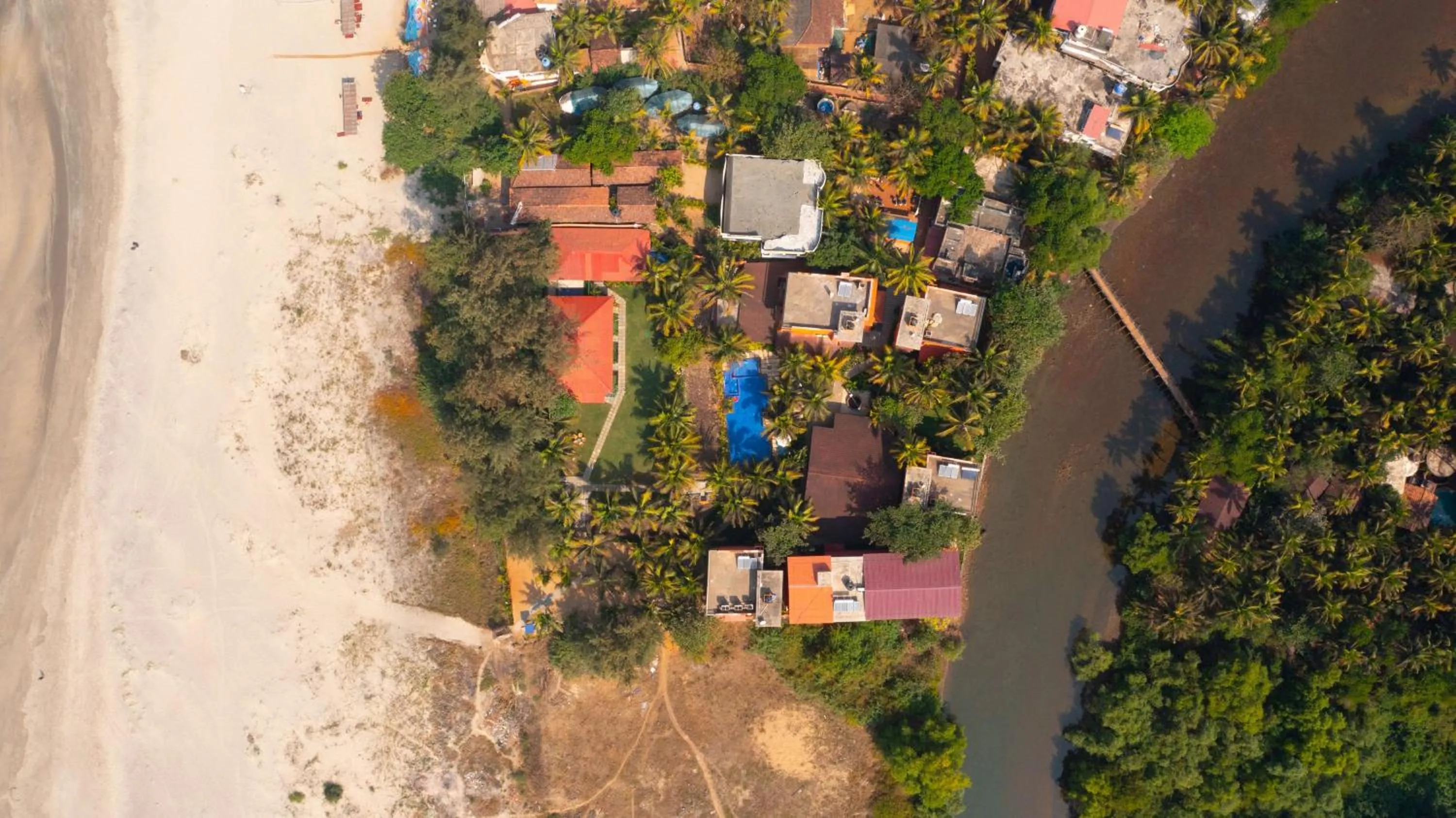 Property building in Mandrem Beach Resort, a member of Radisson Individuals Retreat