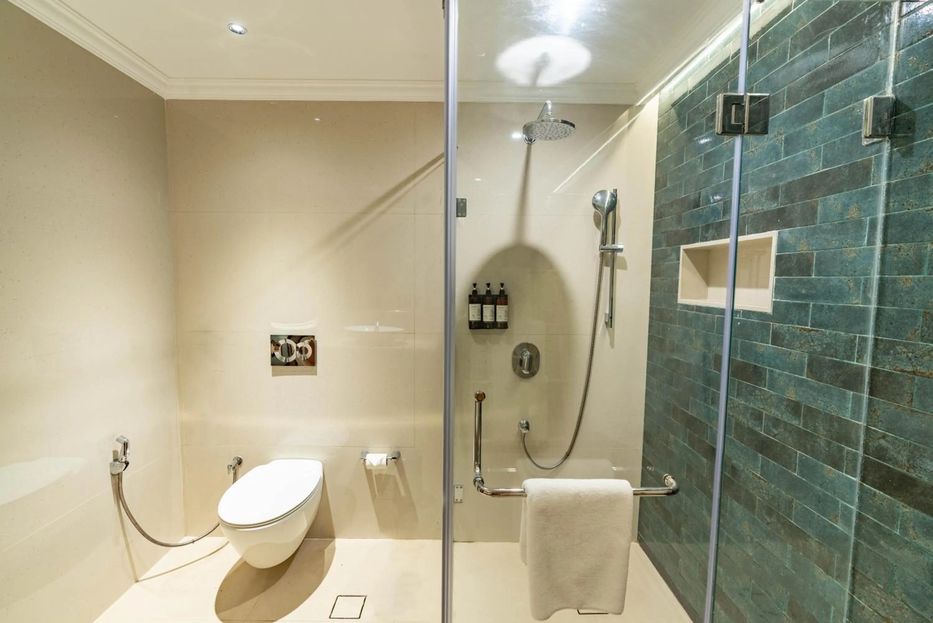 Shower in Mandrem Beach Resort, a member of Radisson Individuals Retreat