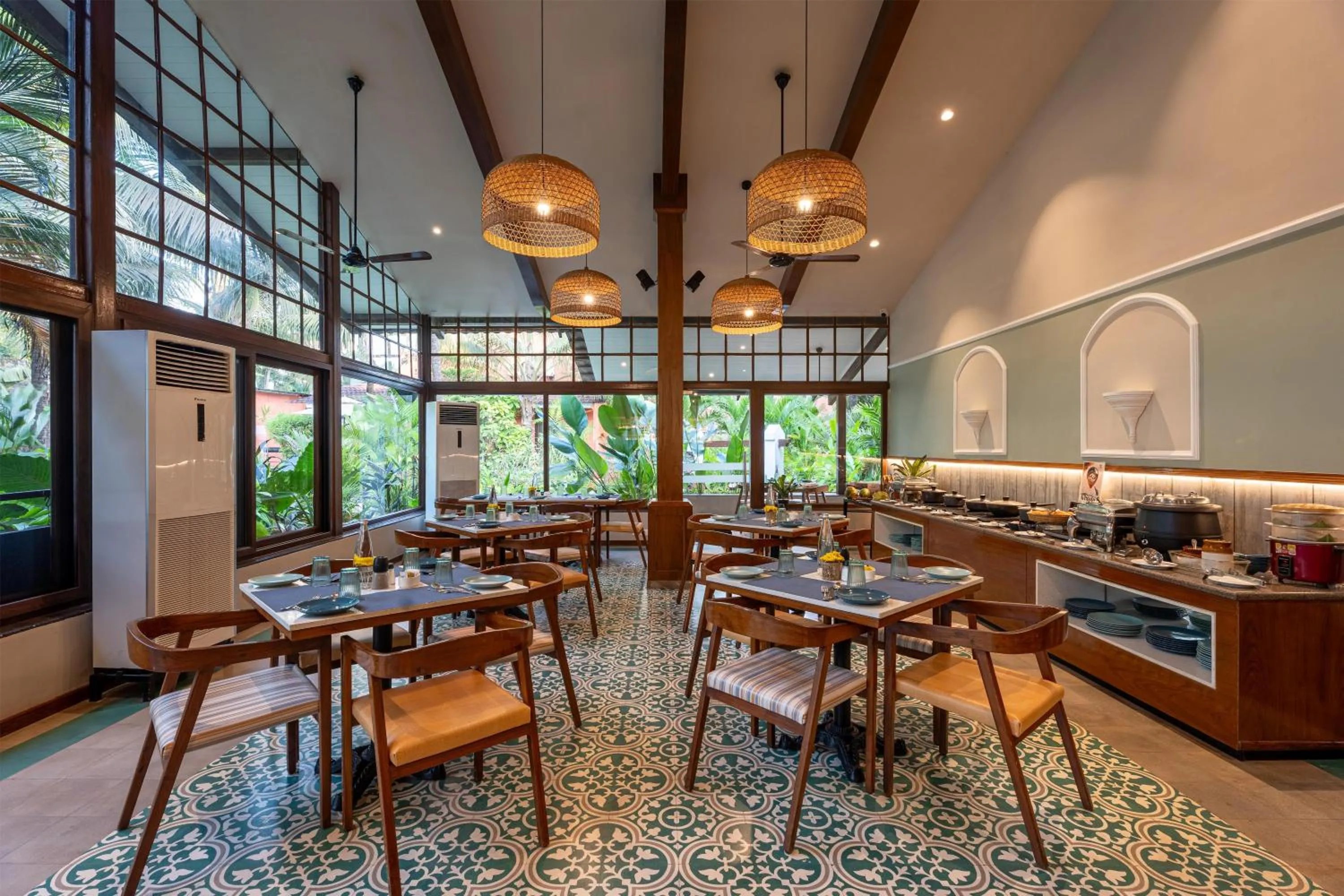 Restaurant/places to eat in Mandrem Beach Resort, a member of Radisson Individuals Retreat