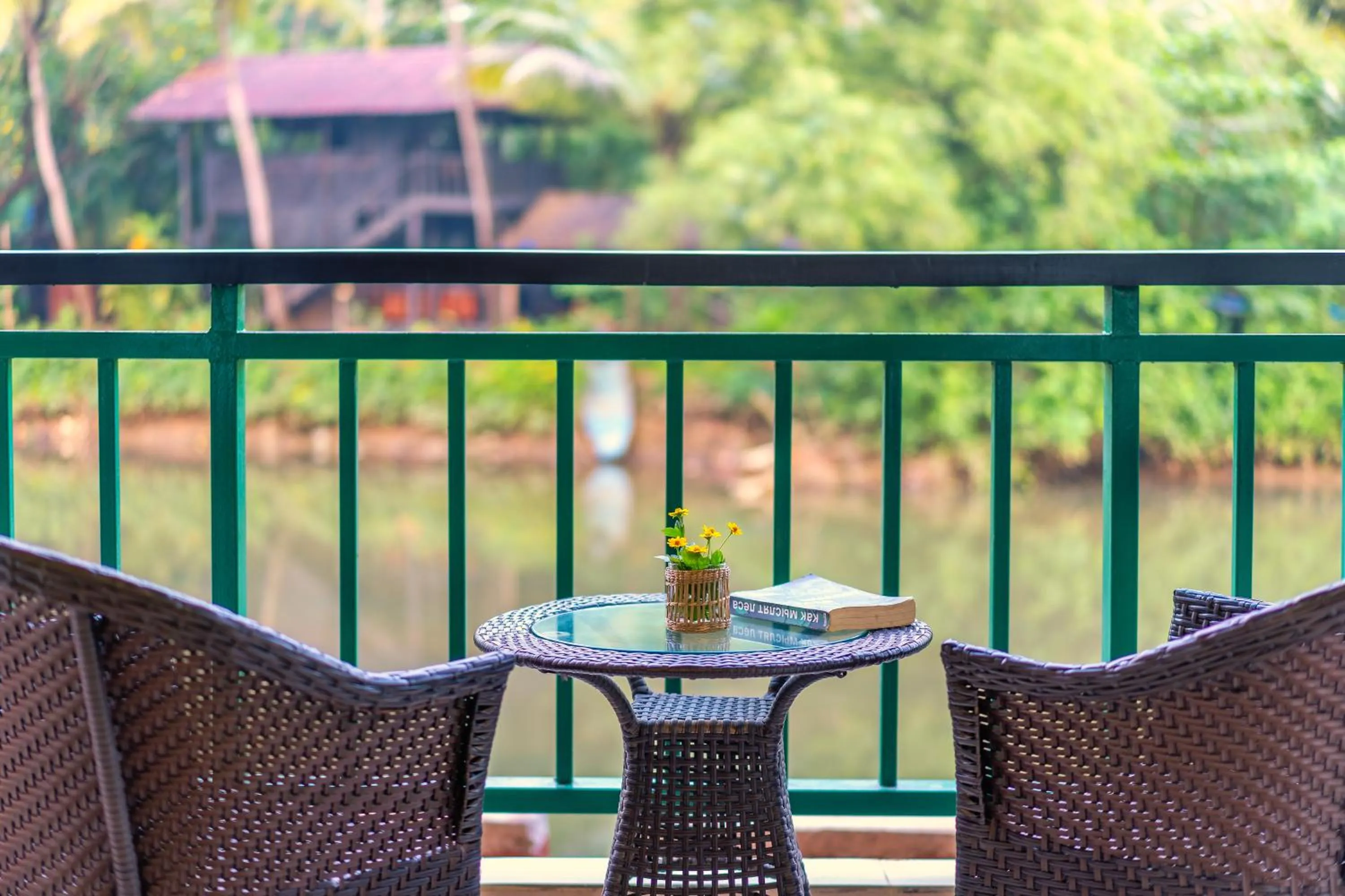 Balcony/Terrace in Mandrem Beach Resort, a member of Radisson Individuals Retreat