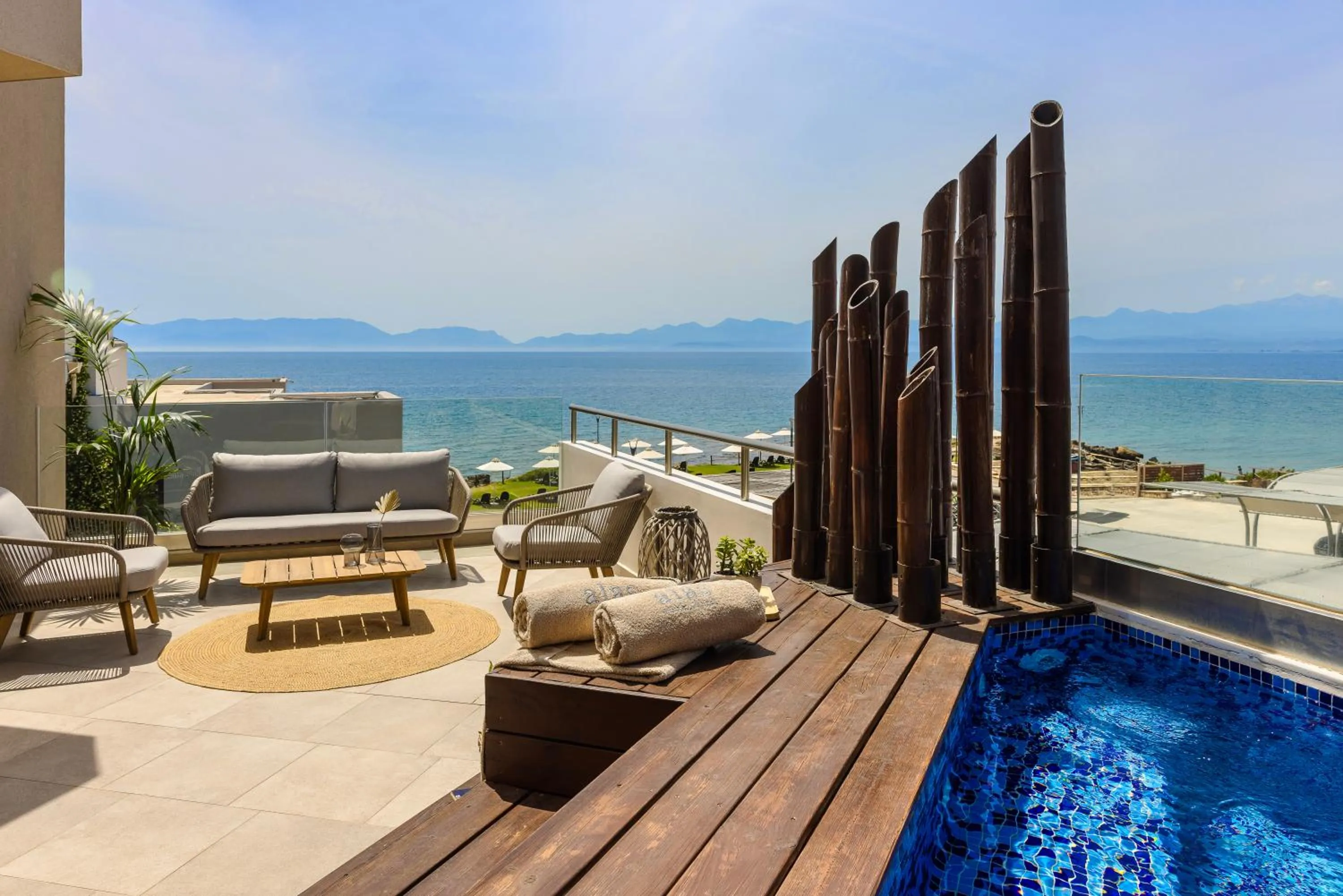 Patio in Alas Resort & Spa