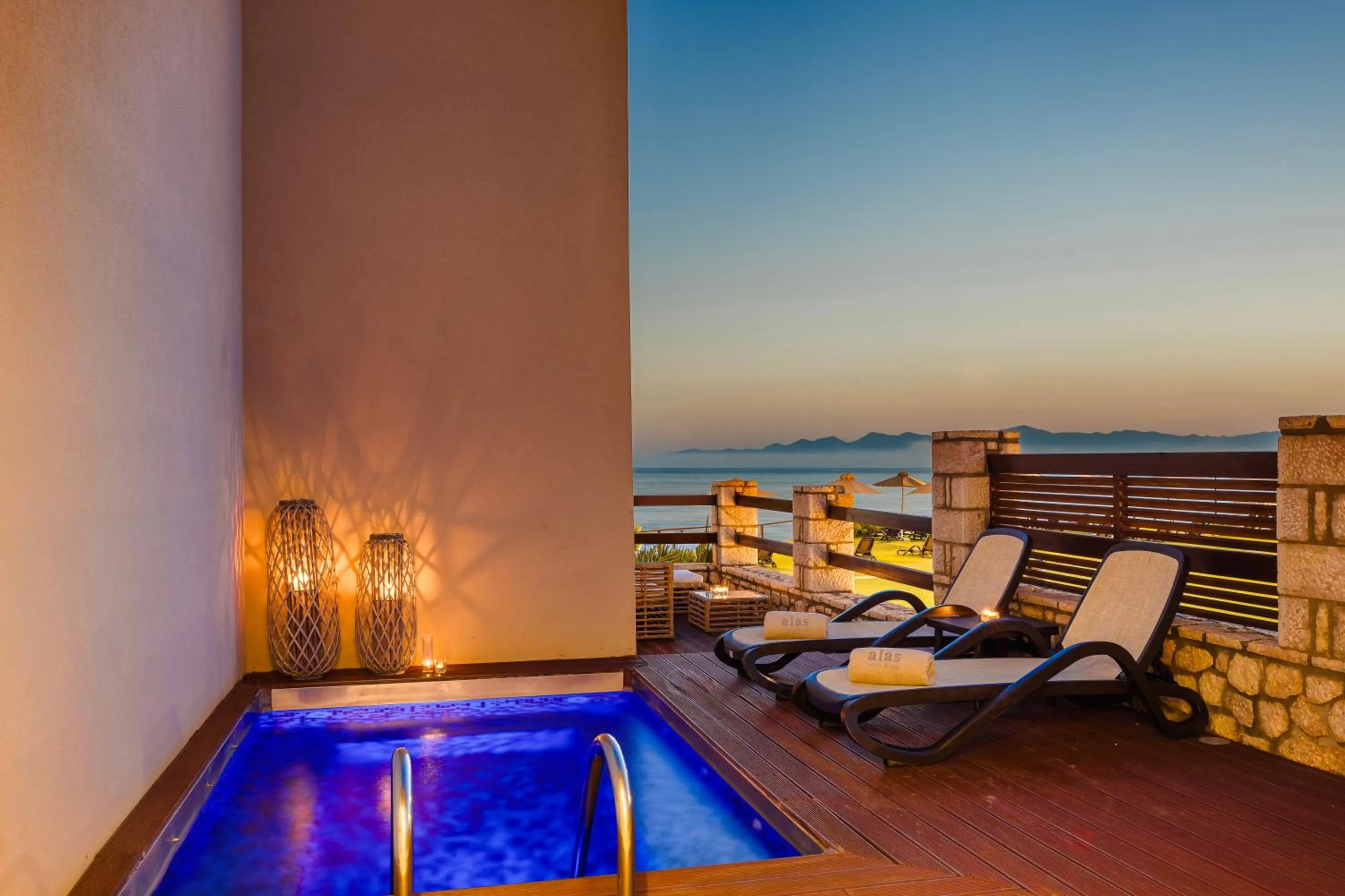 Balcony/Terrace in Alas Resort & Spa