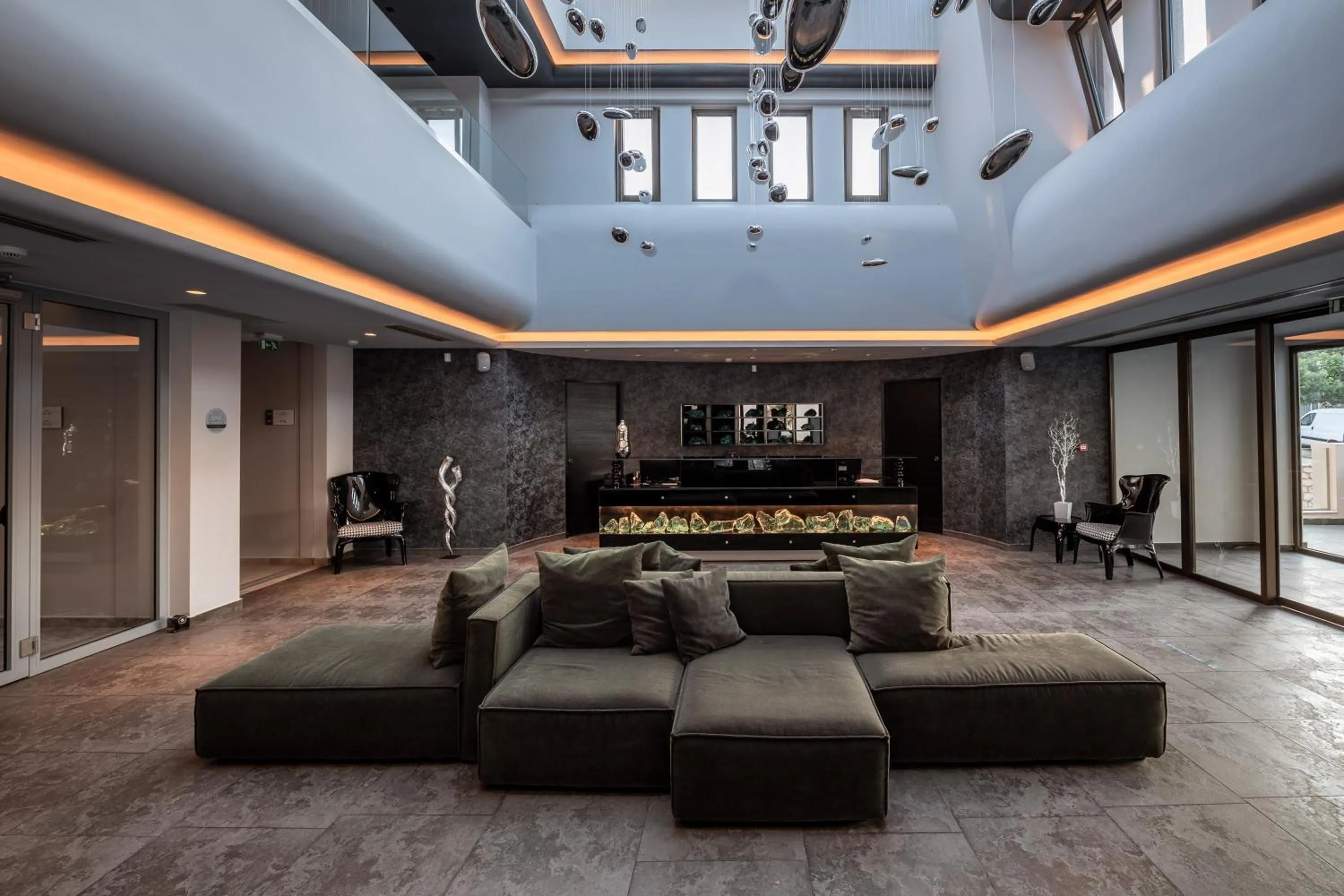 Living room in Alas Resort & Spa