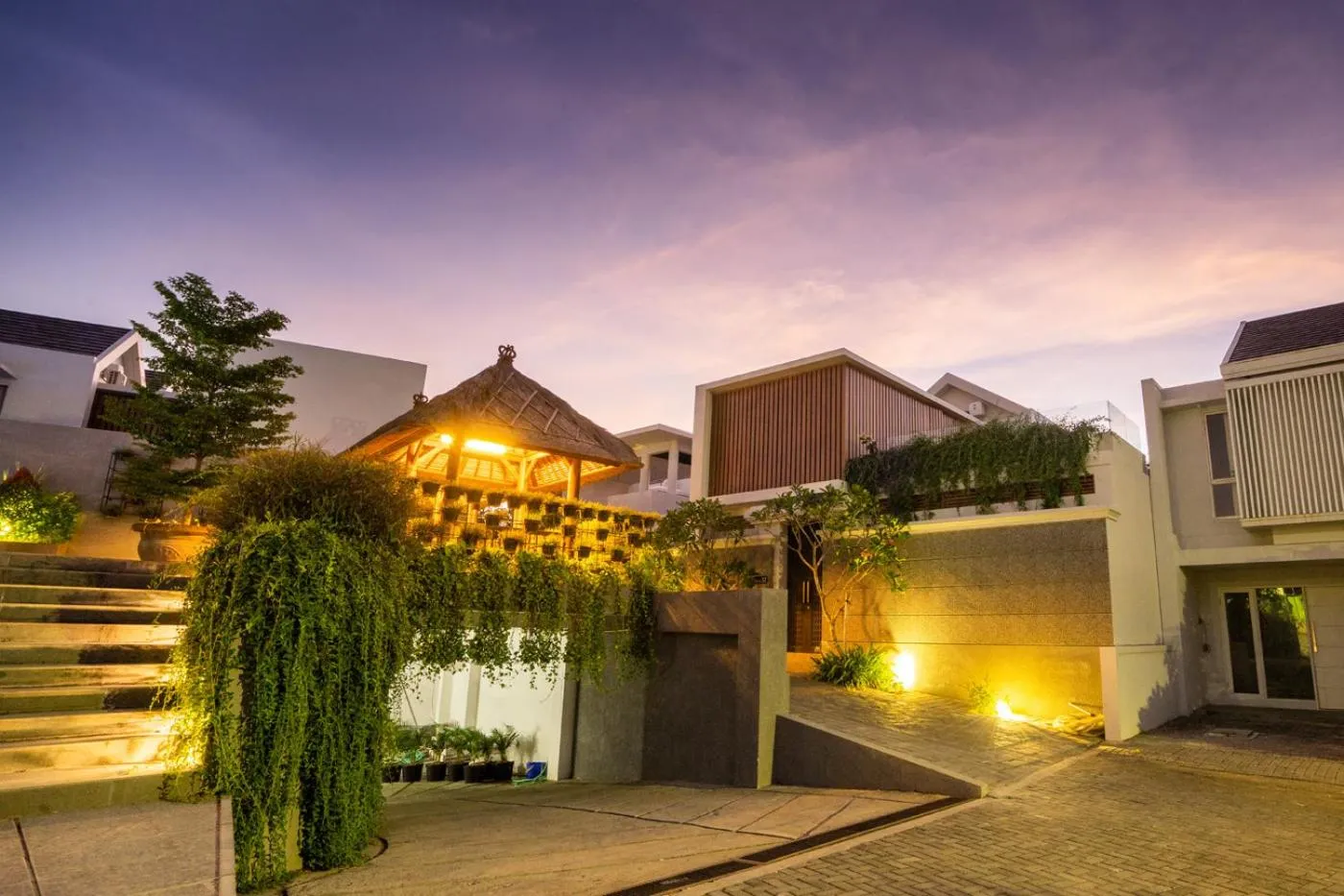 Property building in Ola Villas at Uluwatu Pecatu