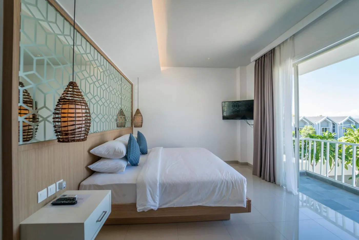 Bed in Ola Villas at Uluwatu Pecatu