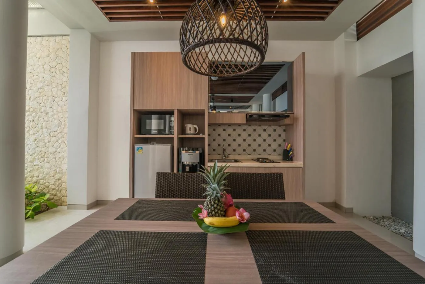 Kitchen or kitchenette in Ola Villas at Uluwatu Pecatu
