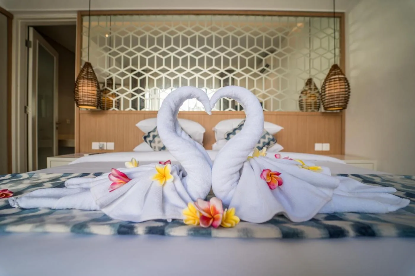 Bed in Ola Villas at Uluwatu Pecatu