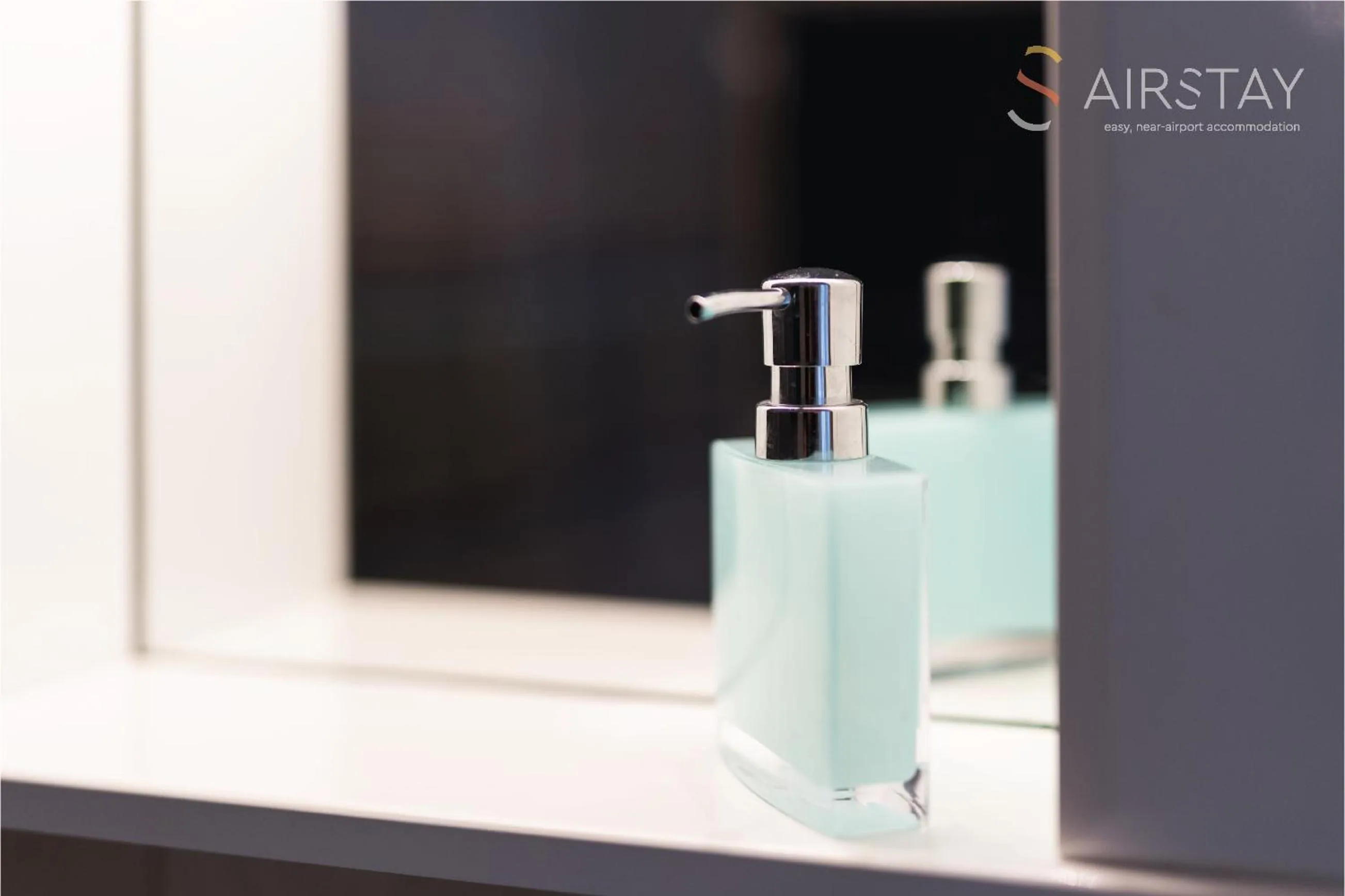 Decorative detail in Elise Apartment Airport by Airstay