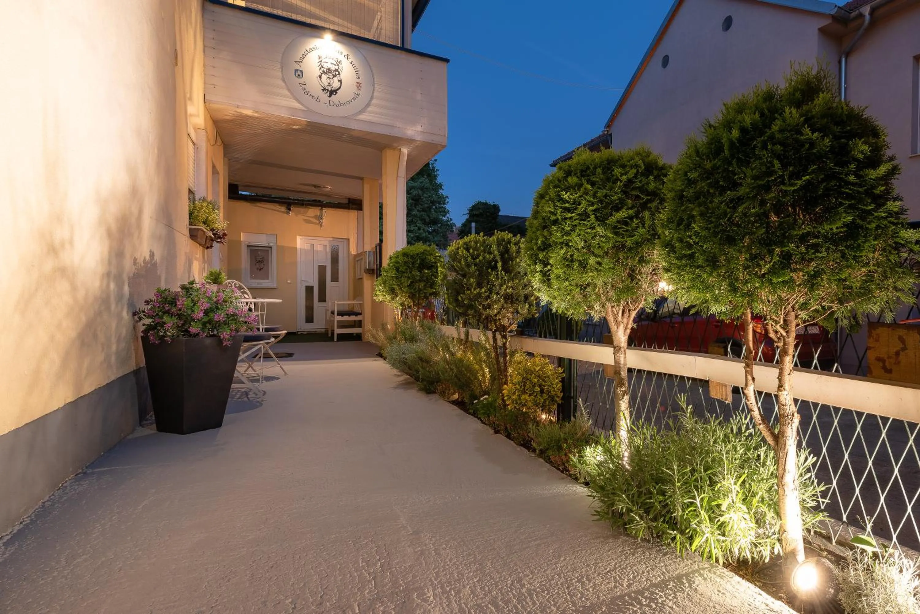 Property building in Anastasia Suites Zagreb