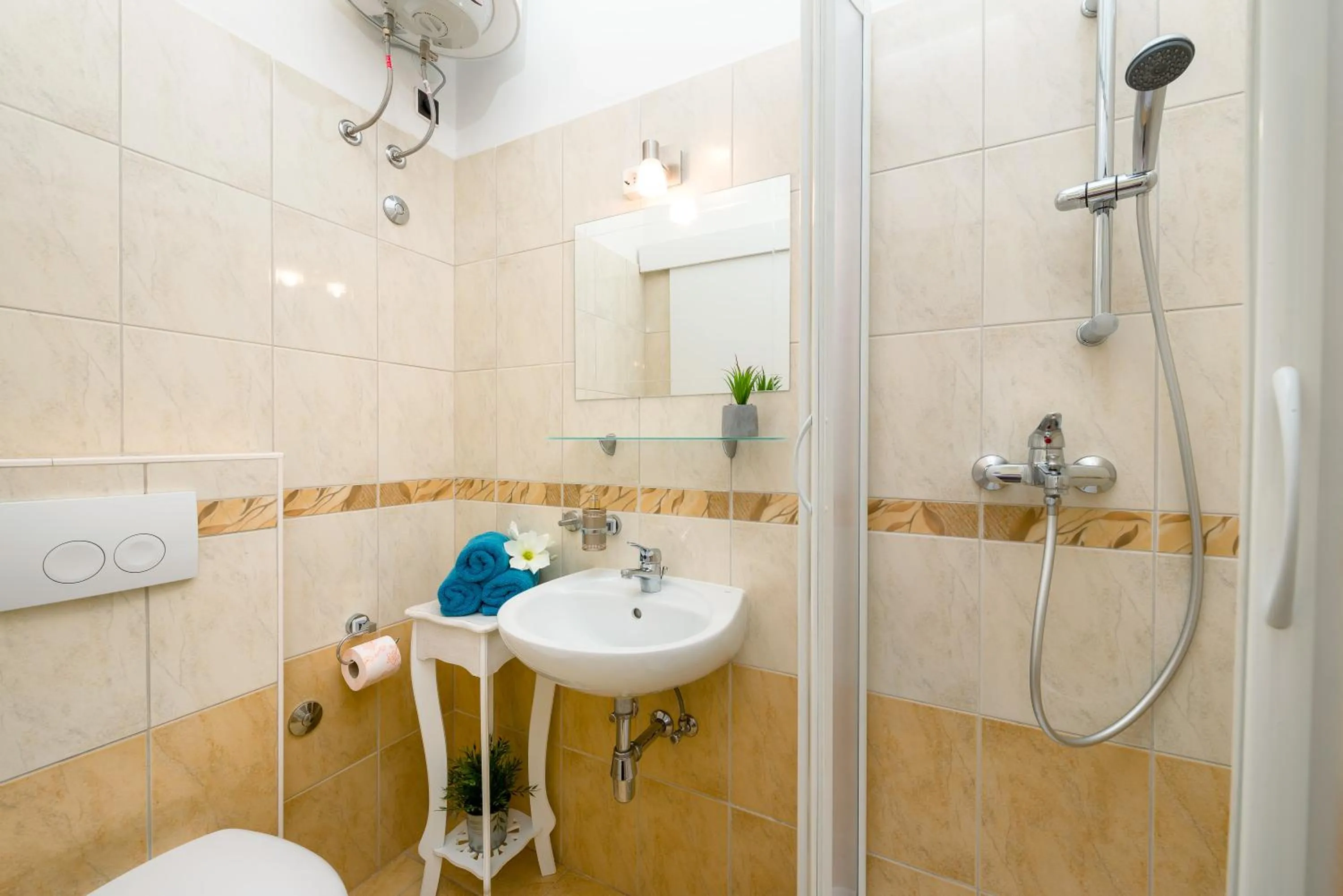 Bathroom in Anastasia Suites Zagreb