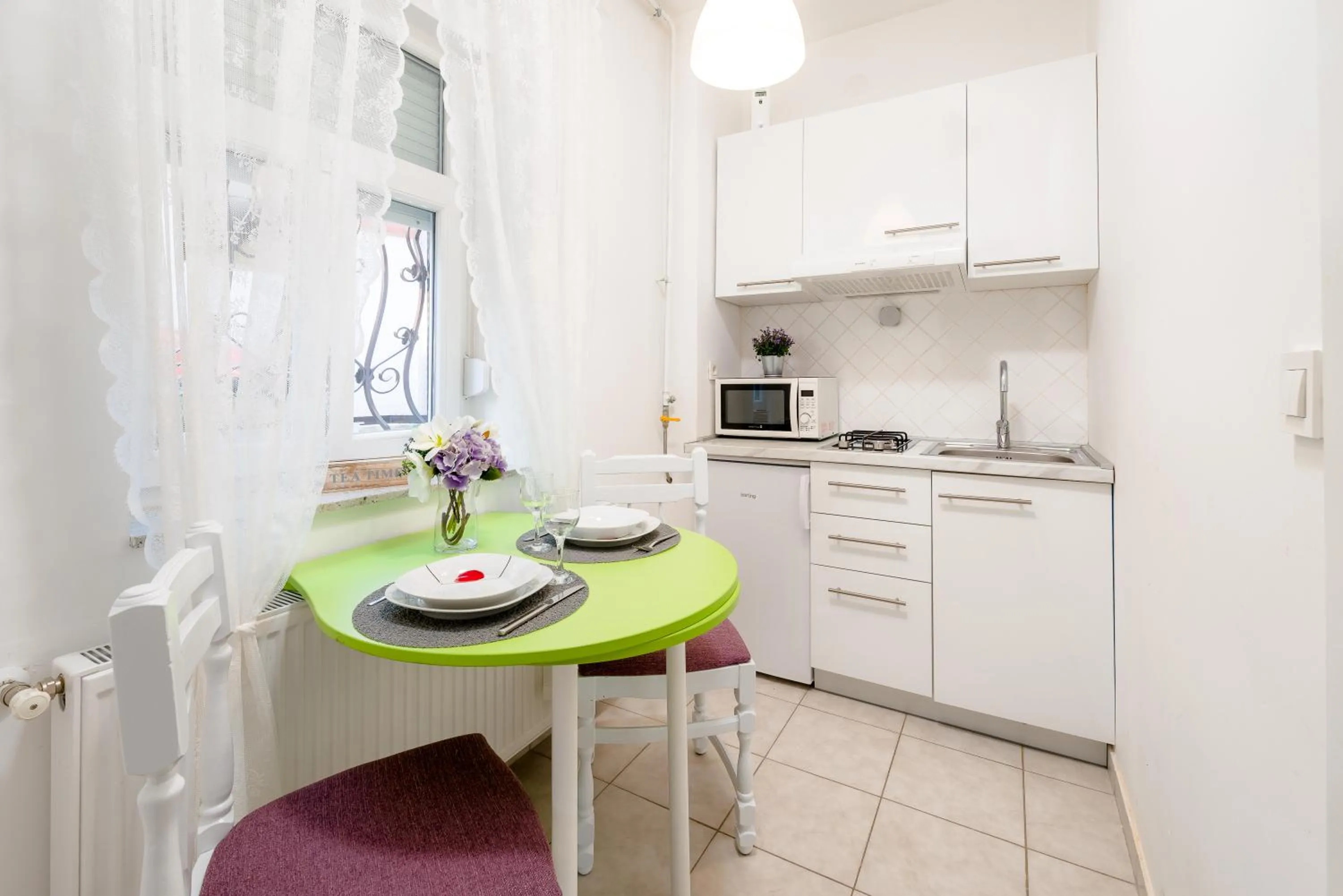 Kitchen or kitchenette in Anastasia Suites Zagreb