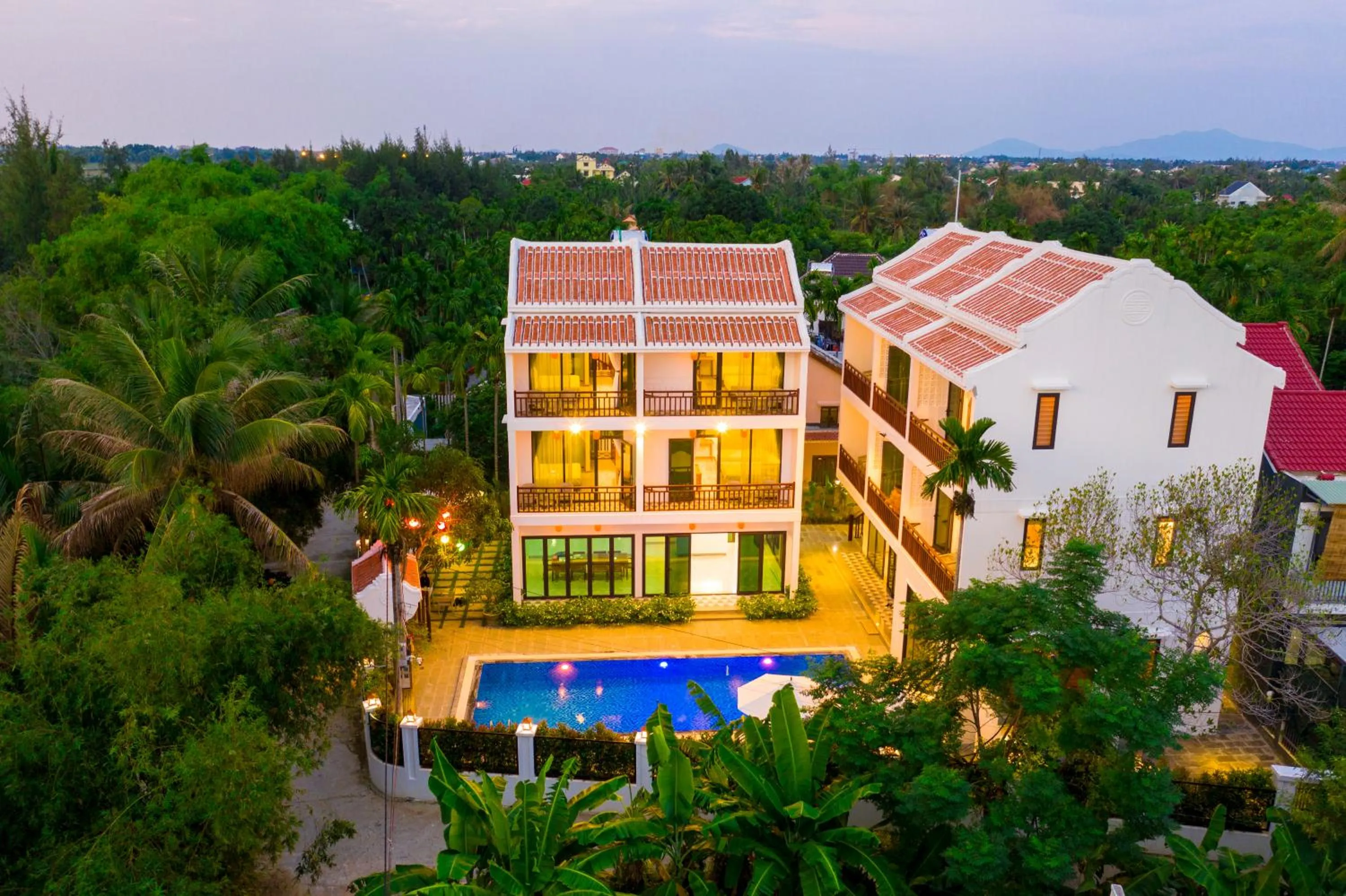 Property building in Chieu Ha Village Riverside - Hoi An