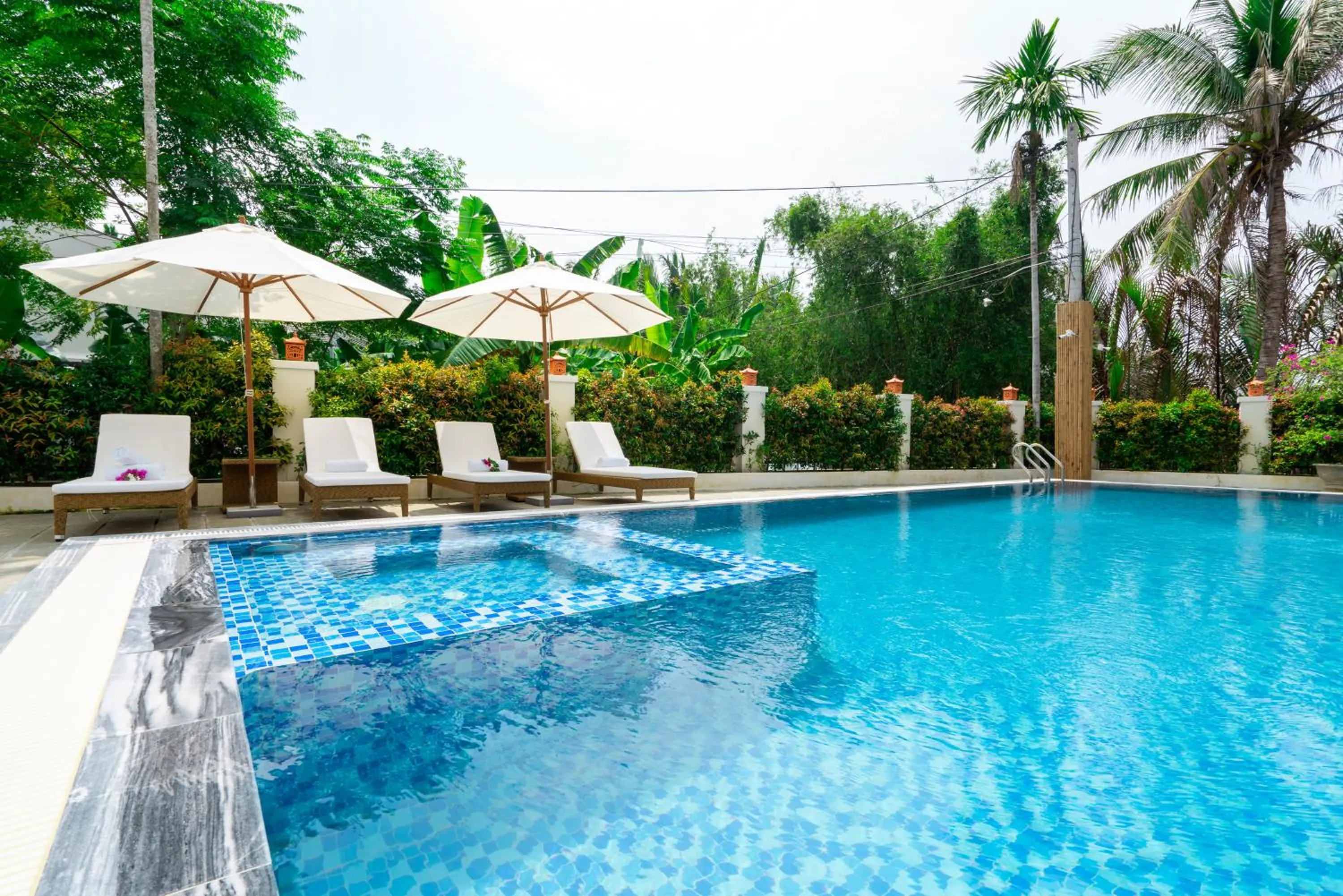 Swimming pool in Chieu Ha Village Riverside - Hoi An