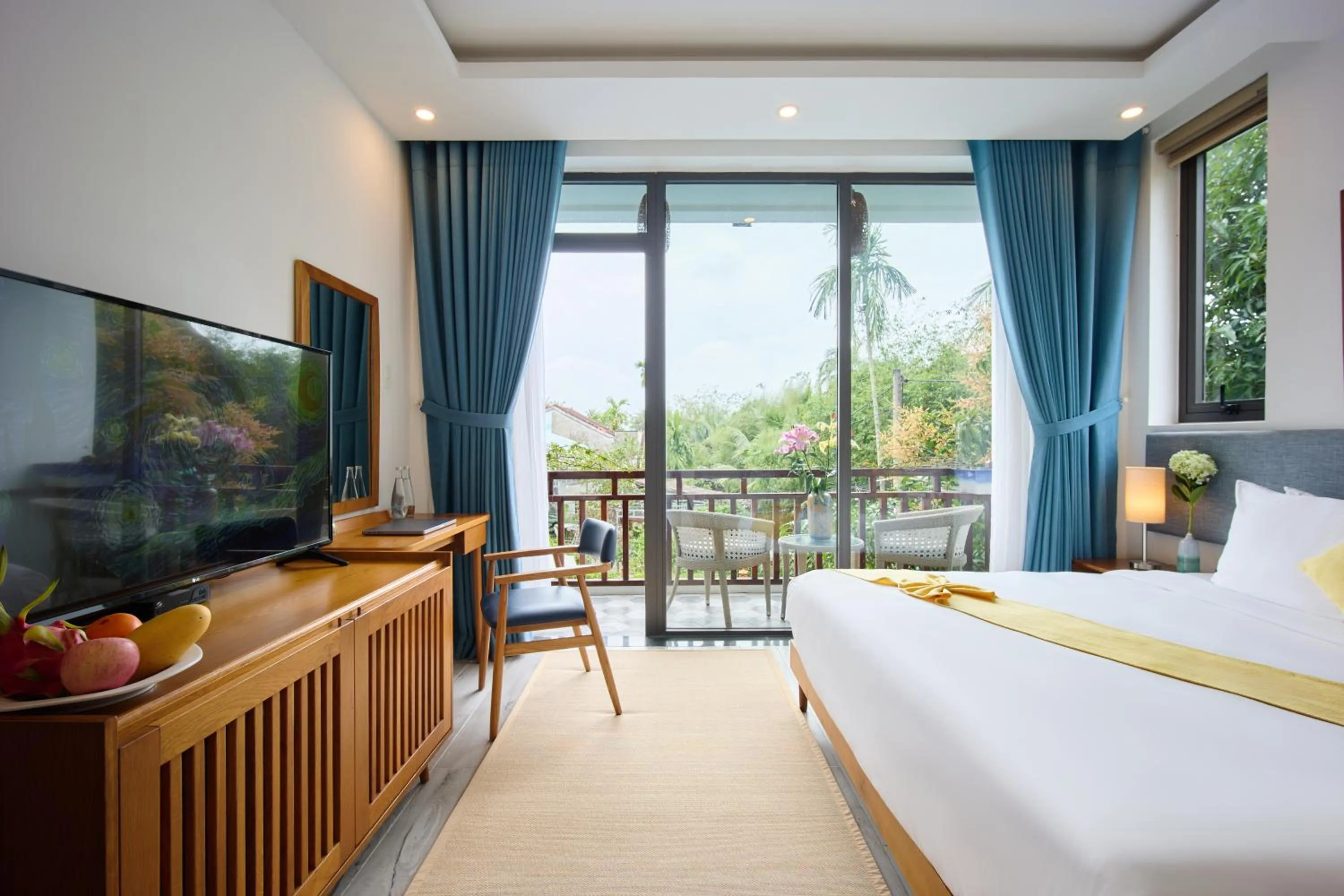 Shower, Bed in Chieu Ha Village Riverside - Hoi An