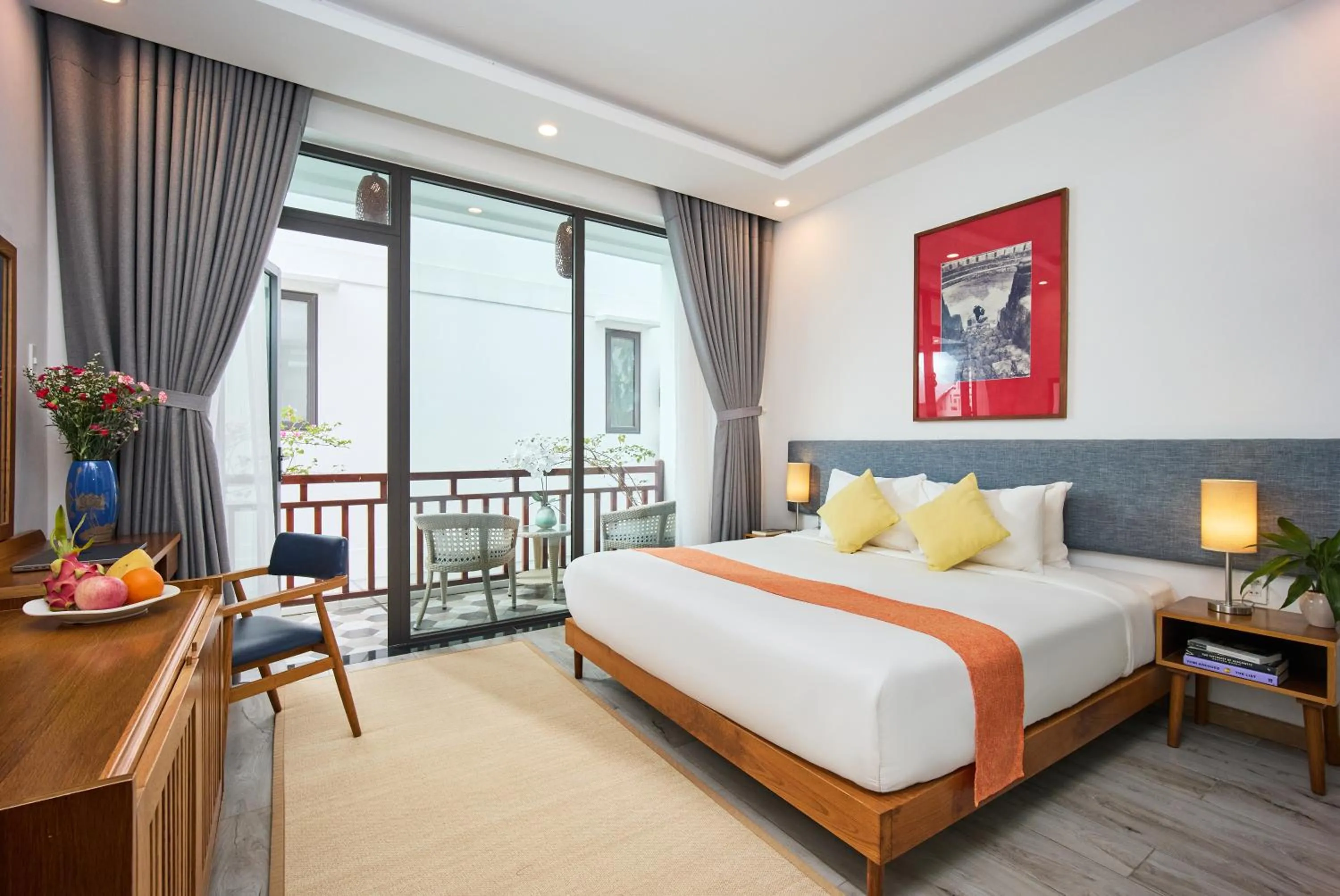 Shower, Bed in Chieu Ha Village Riverside - Hoi An