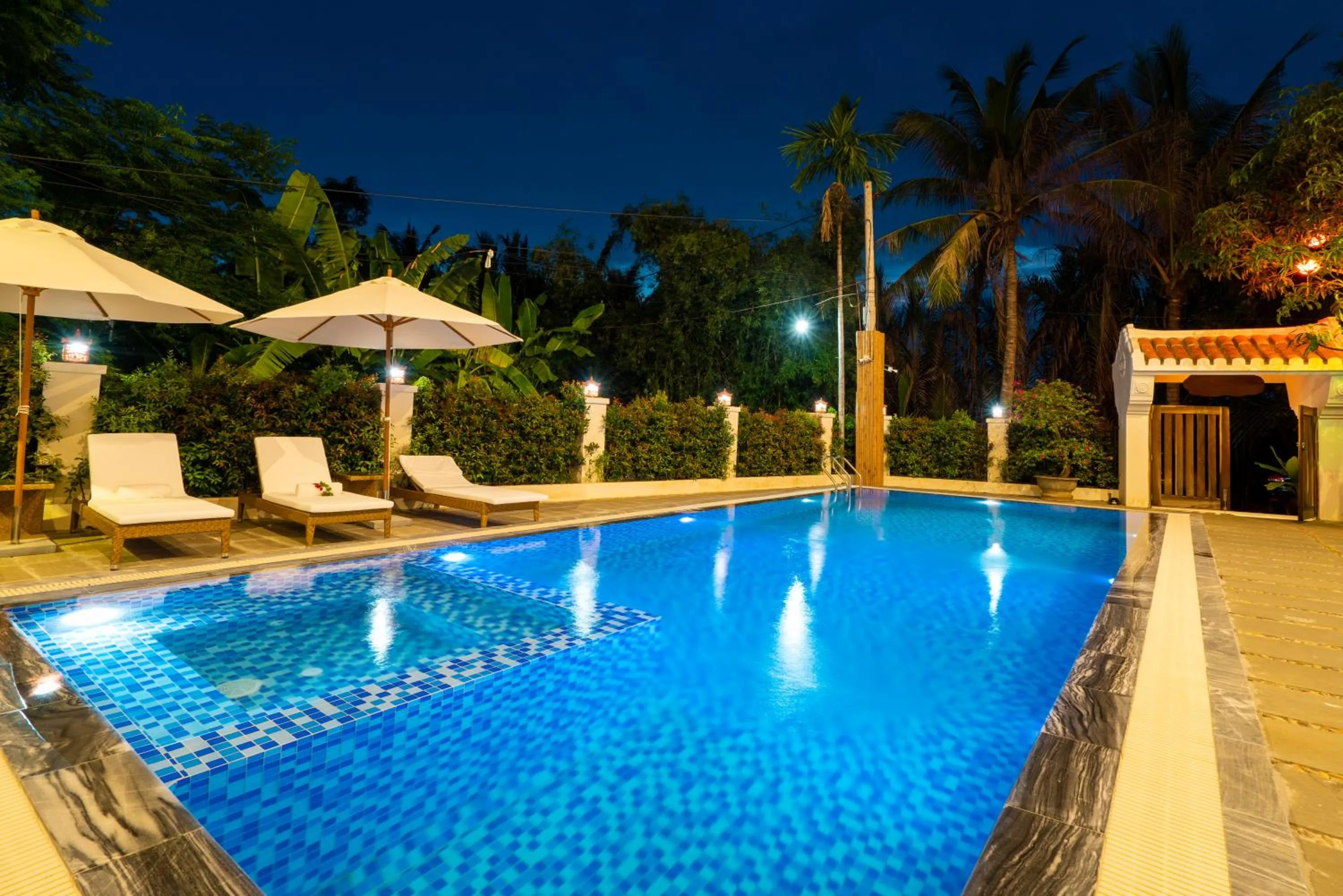 Pool view in Chieu Ha Village Riverside - Hoi An